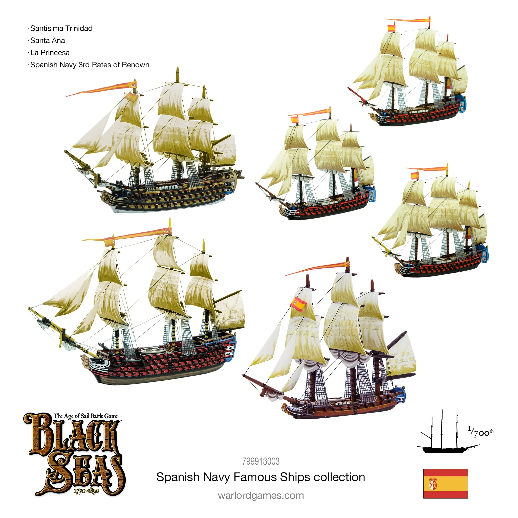 Black Seas: Spanish Navy Famous Ships Bundle - Image 2