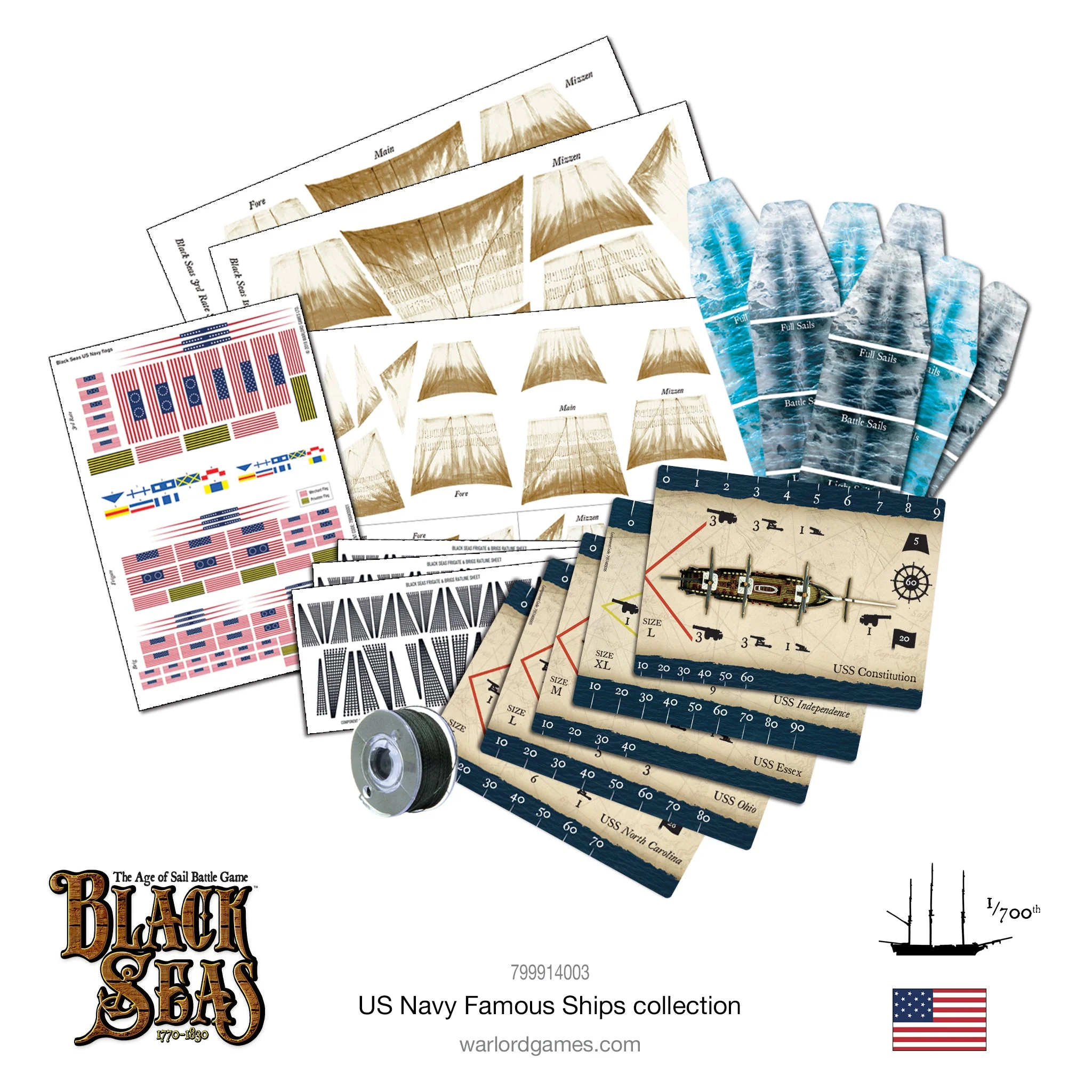 Black Seas: United States Famous Ships Bundle - Image 8