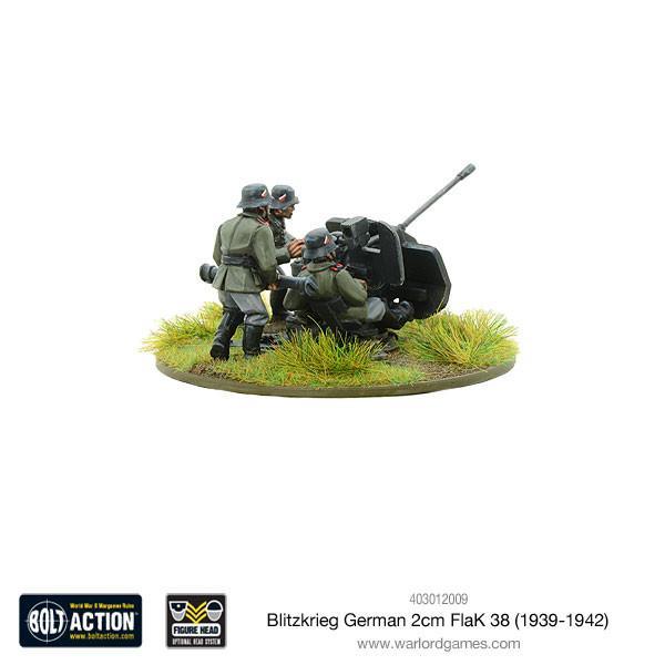 Blitzkrieg German 2cm Flak 38 - Image 3