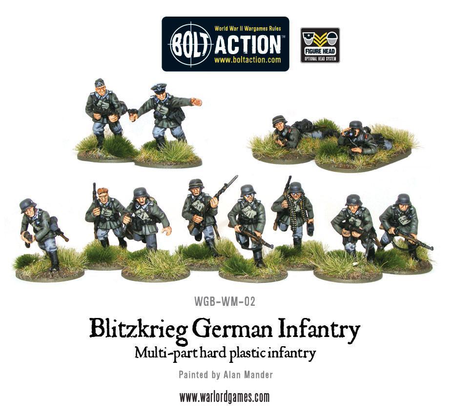 Blitzkrieg German Infantry Platoon plastic boxed set - Image 3