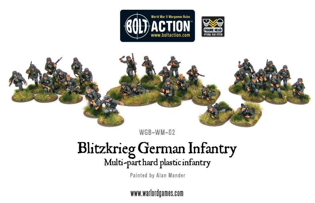 Blitzkrieg German Infantry Platoon plastic boxed set - Image 4