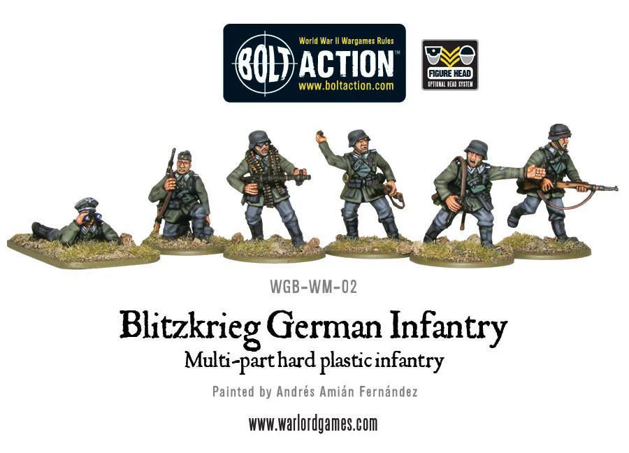 Blitzkrieg German Infantry Platoon plastic boxed set - Image 5