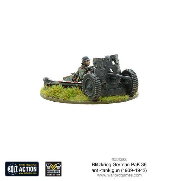 Blitzkrieg German Pak 36 anti-tank gun - Image 6