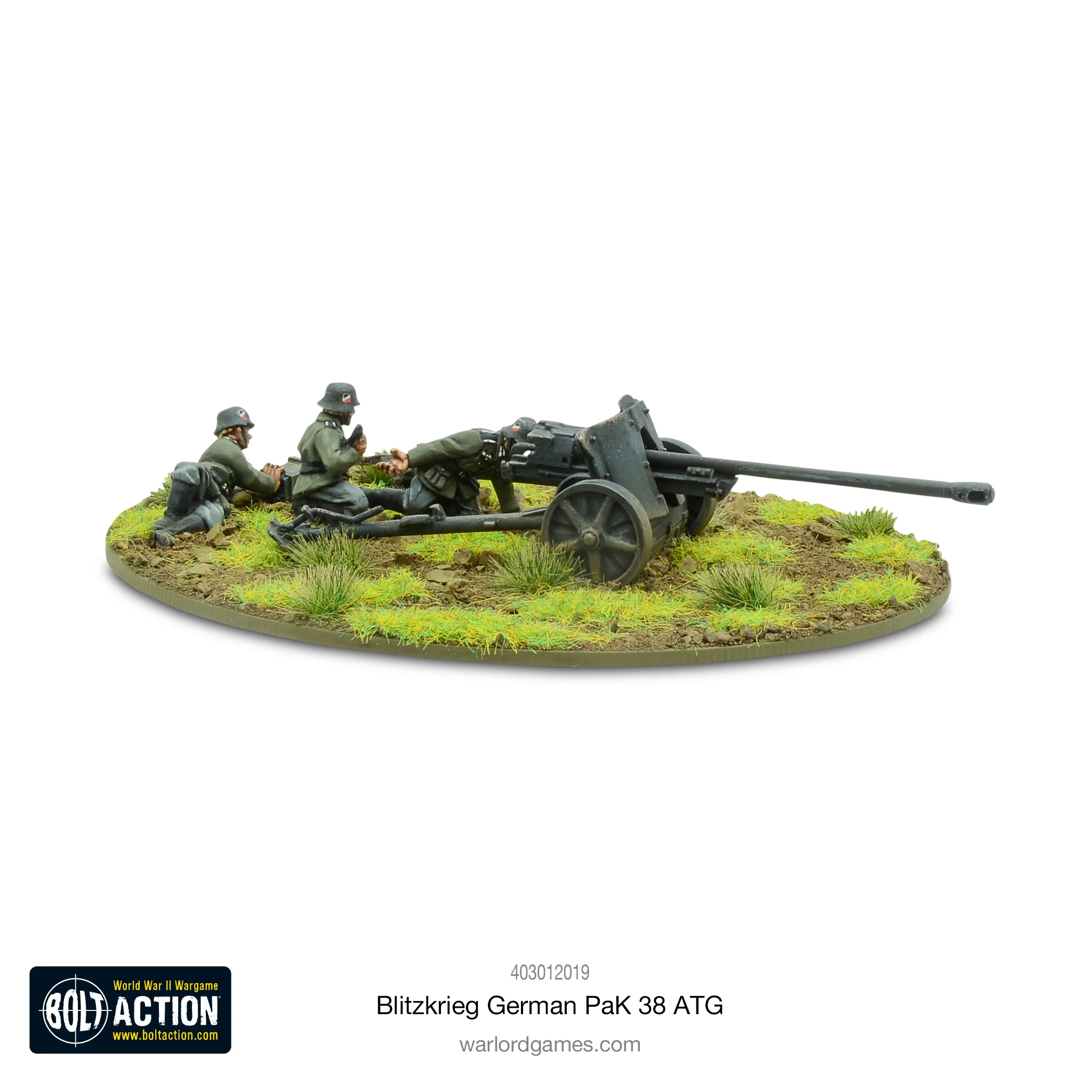 Blitzkrieg German Pak 38 5cm anti-tank gun (1941-42) - Image 2