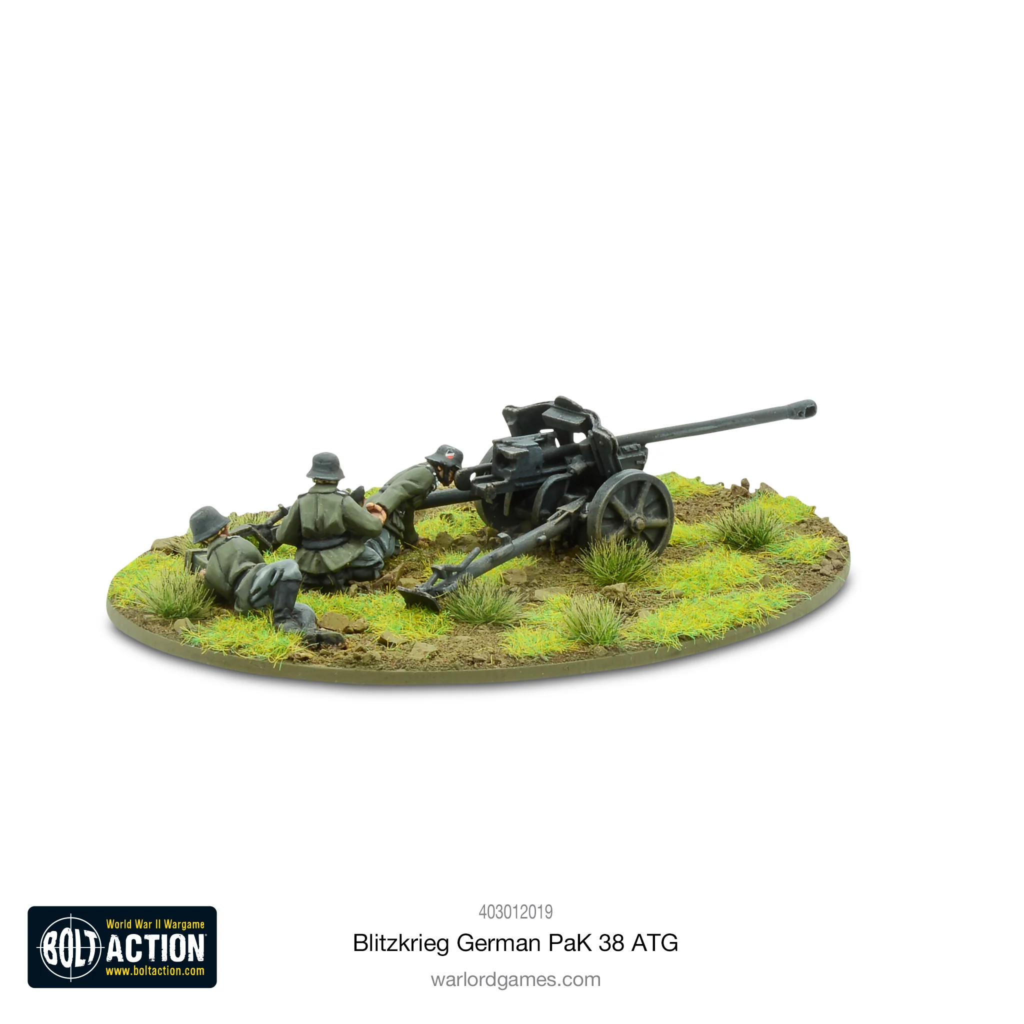 Blitzkrieg German Pak 38 5cm anti-tank gun (1941-42) - Image 3