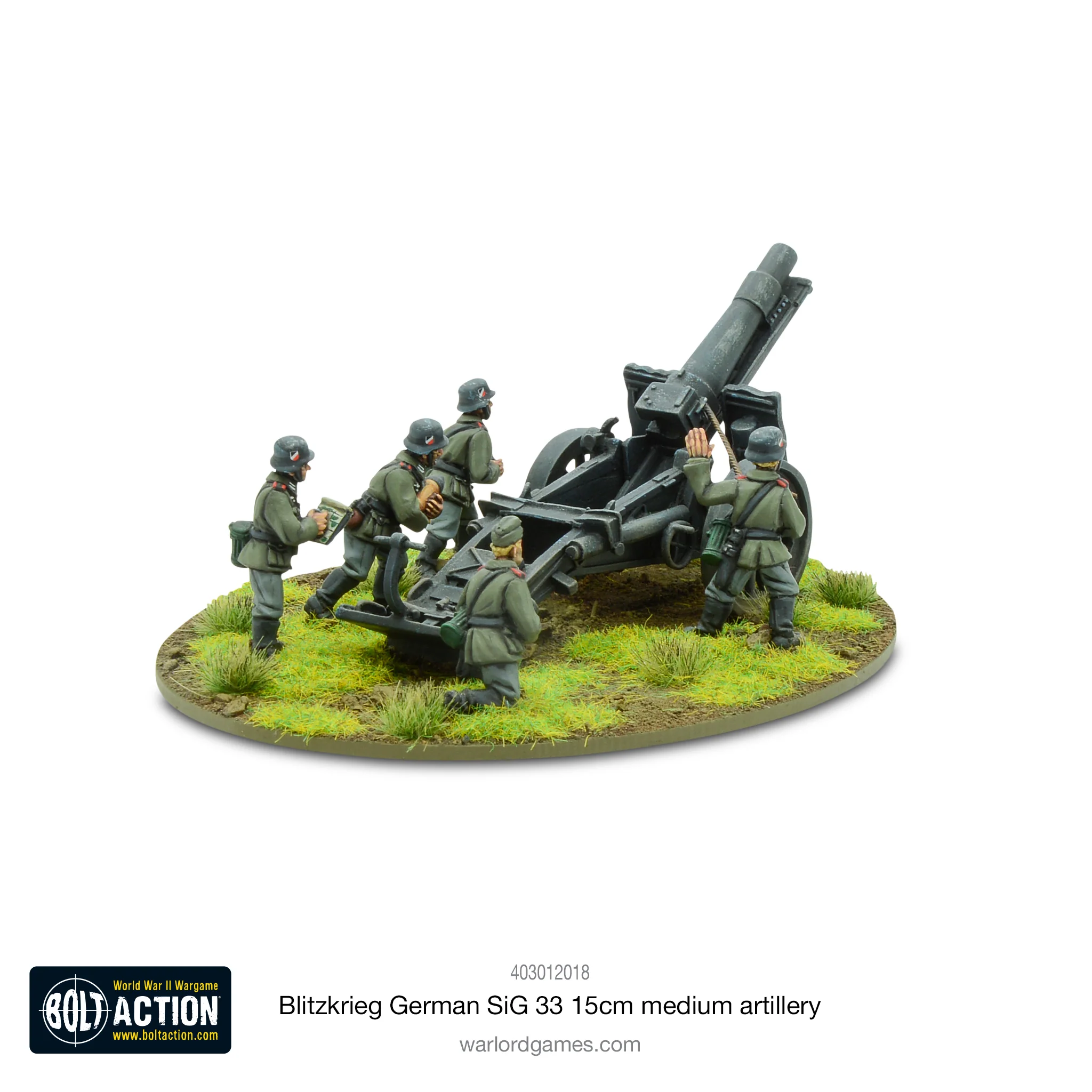 Blitzkrieg German sIG33 15cm howitzer (1939-42) - Image 3