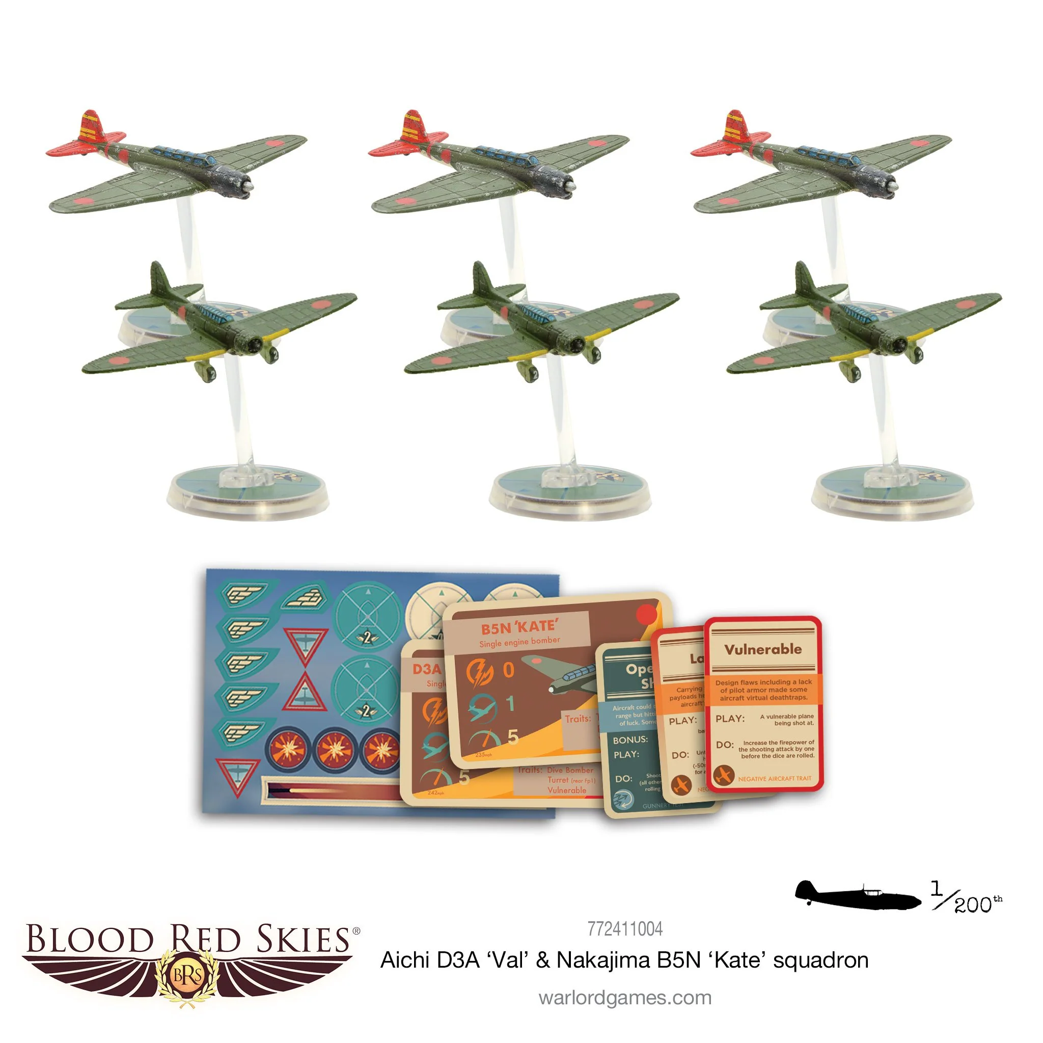 Blood Red Skies: Aichi D3A 'Val' & Nakajima B5N 'Kate' squadron - Image 2