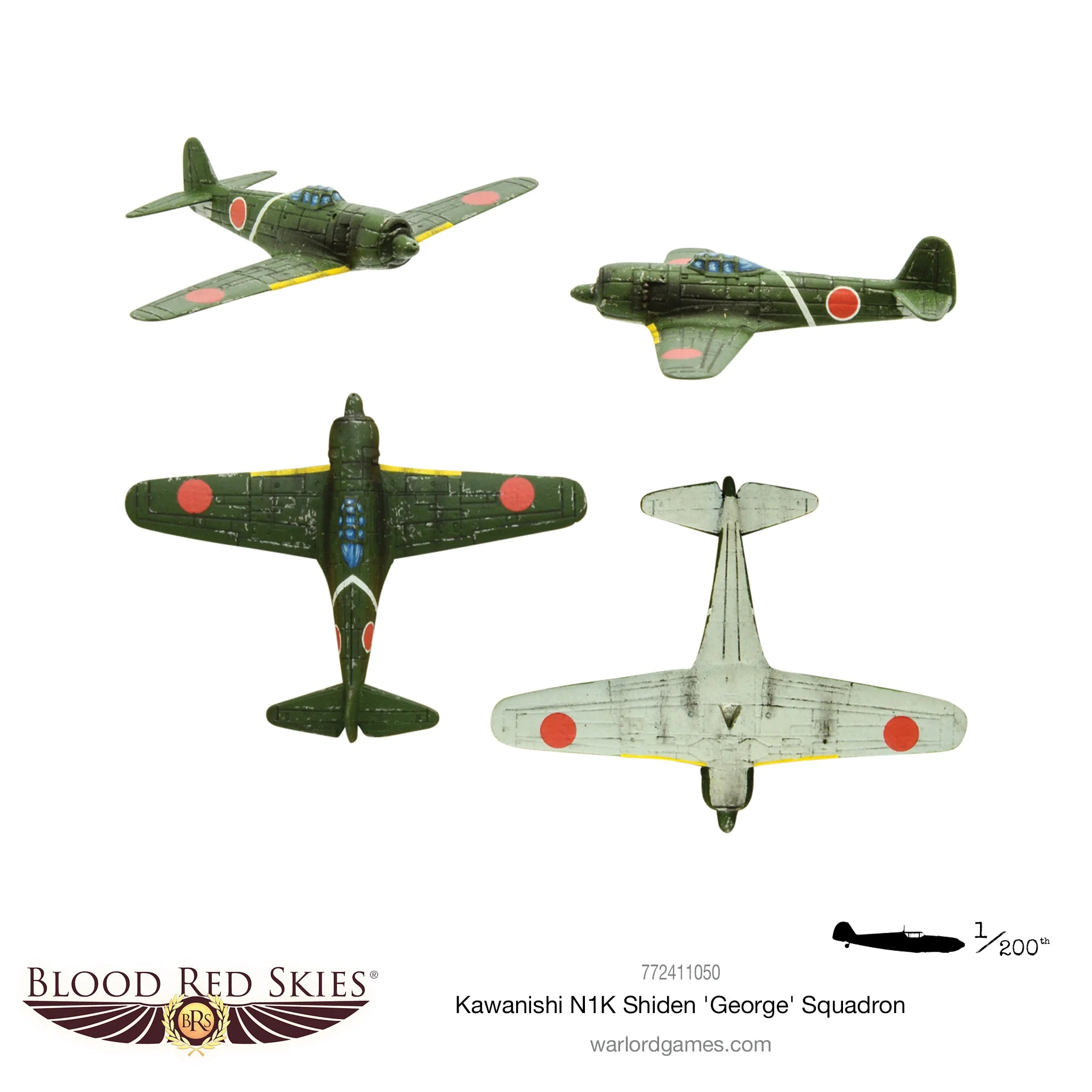 Blood Red Skies Kawanishi N1K2 Shiden-kai 'George' Squadron - Image 2