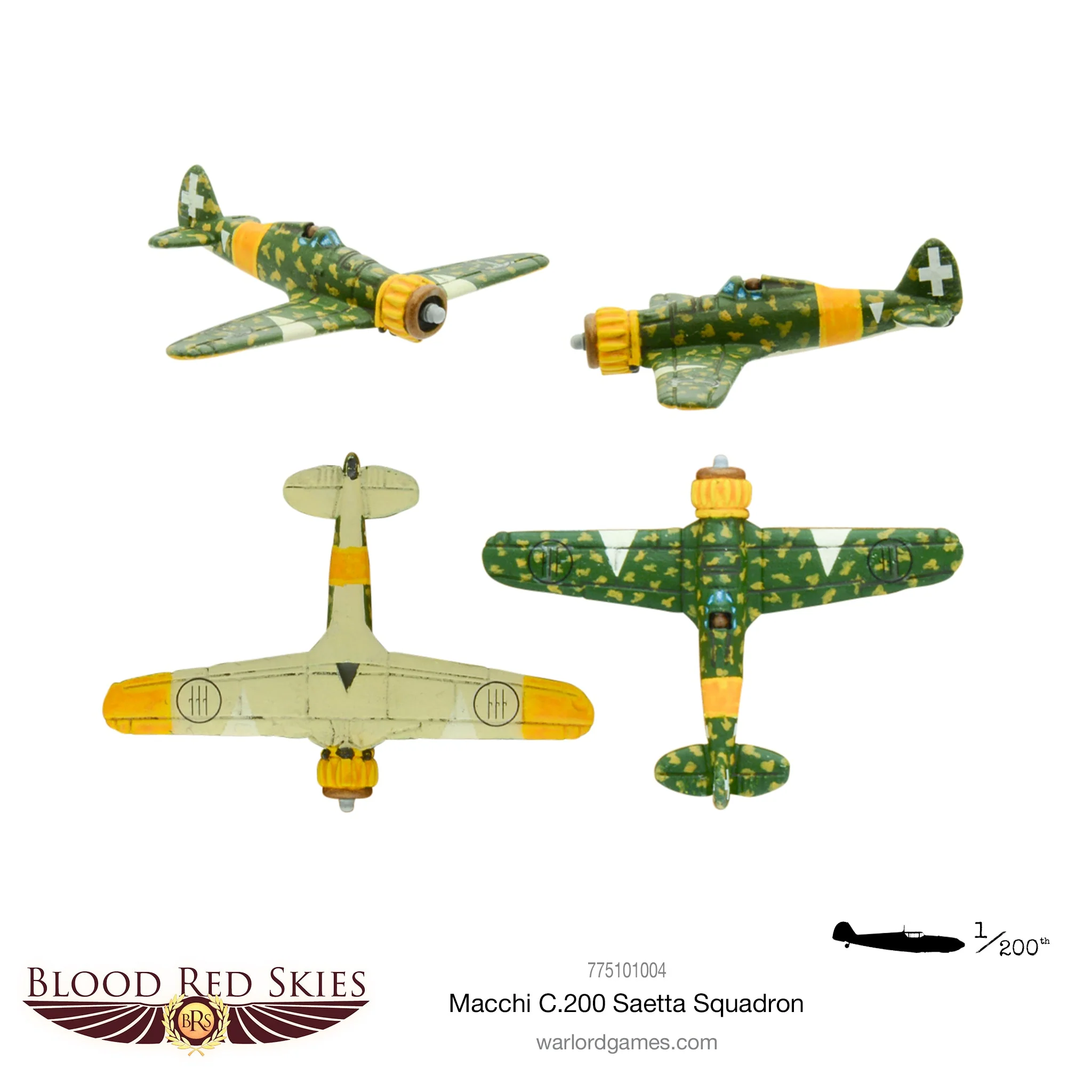 Blood Red Skies: Macchi C.200 Saetta squadron - Image 2