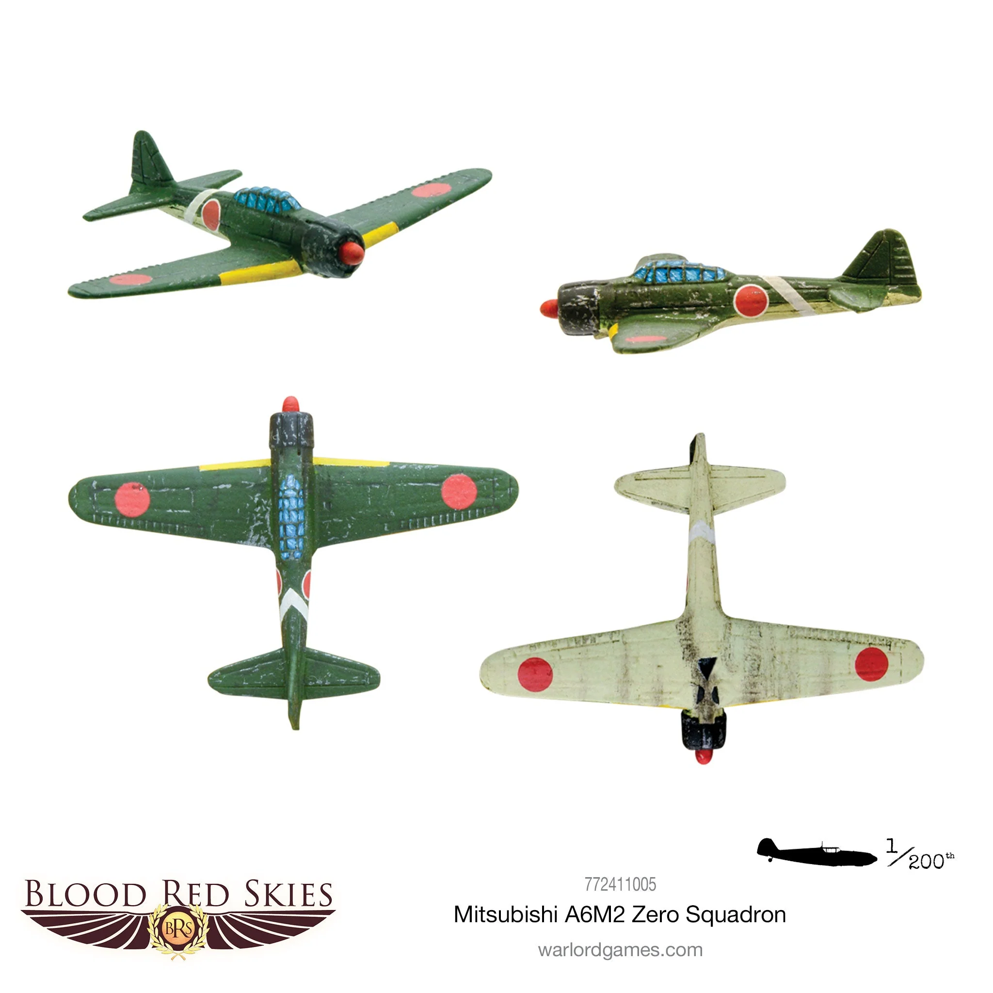 Blood Red Skies Mitsubishi A6M2 Zero Squadron - Image 2