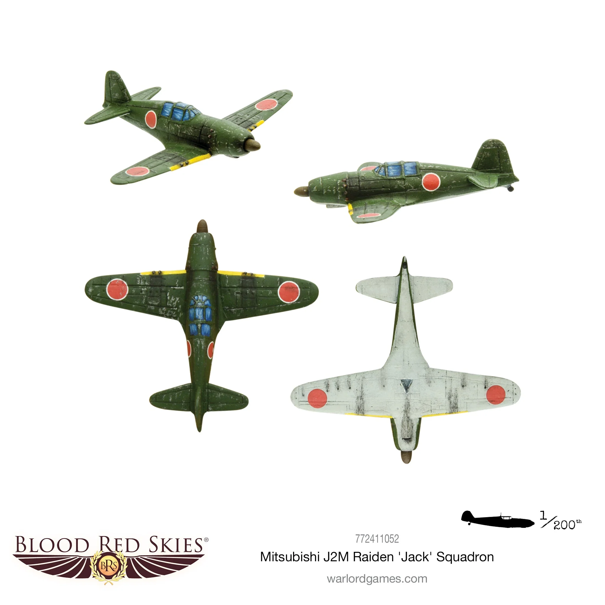 Blood Red Skies Mitsubishi J2M Raiden 'Jack' Squadron - Image 2