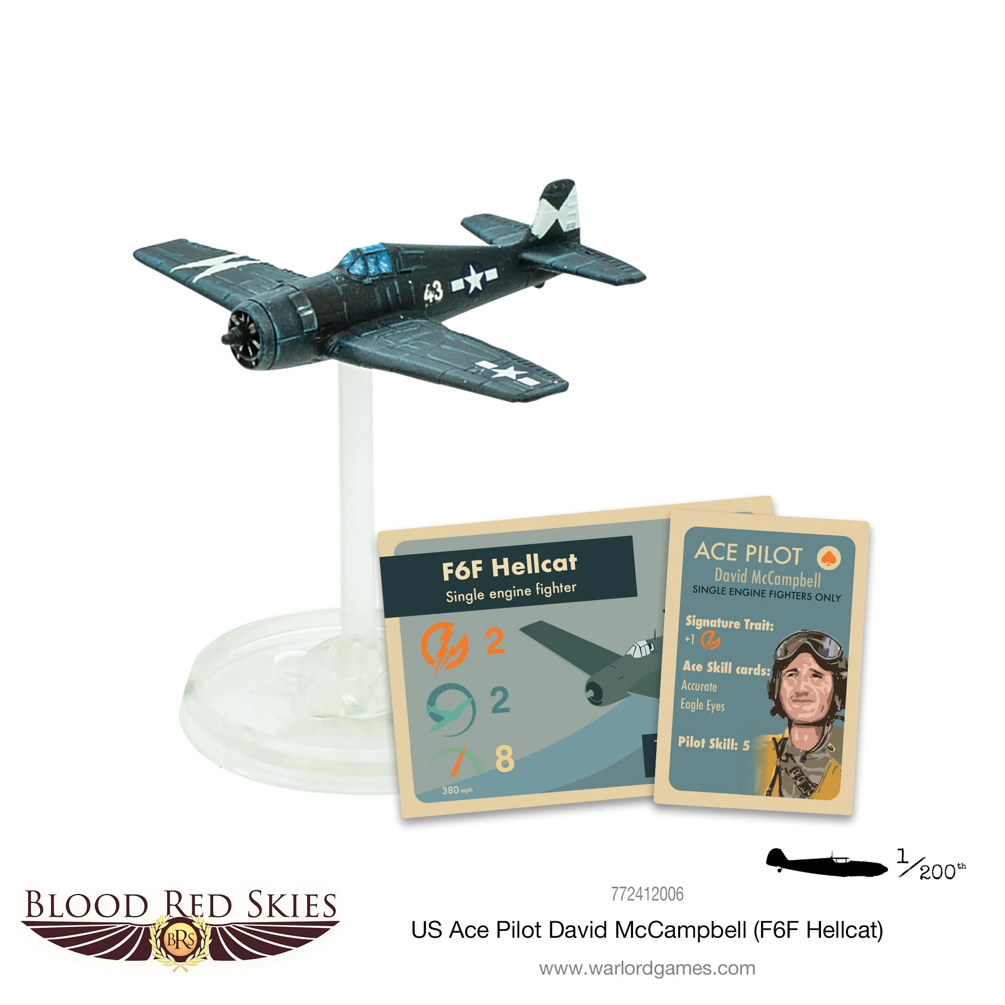 Blood Red Skies US Ace Pilot: David McCampbell