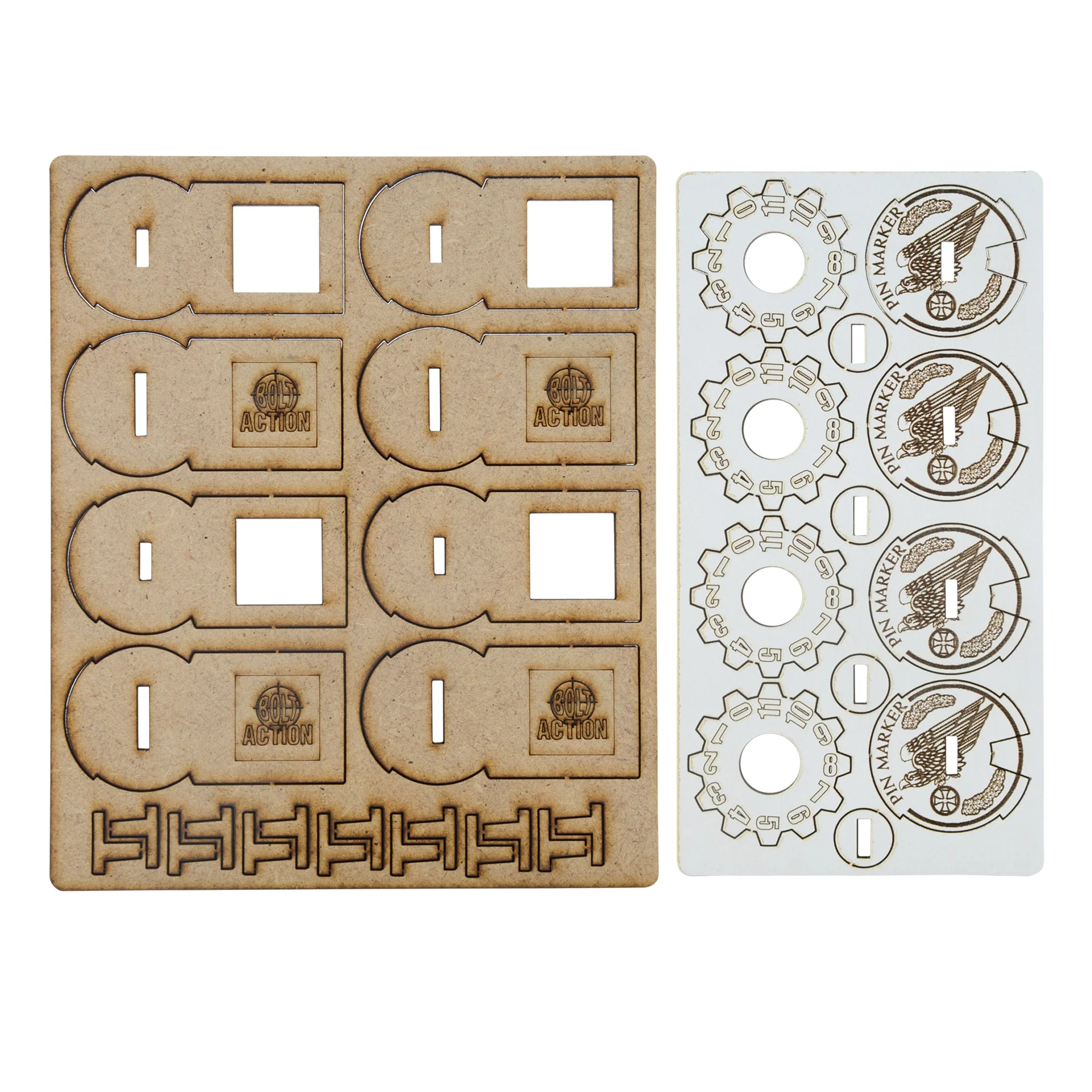 Bolt Action MDF Unit Pin Markers - Fallschirmjäger - Image 2