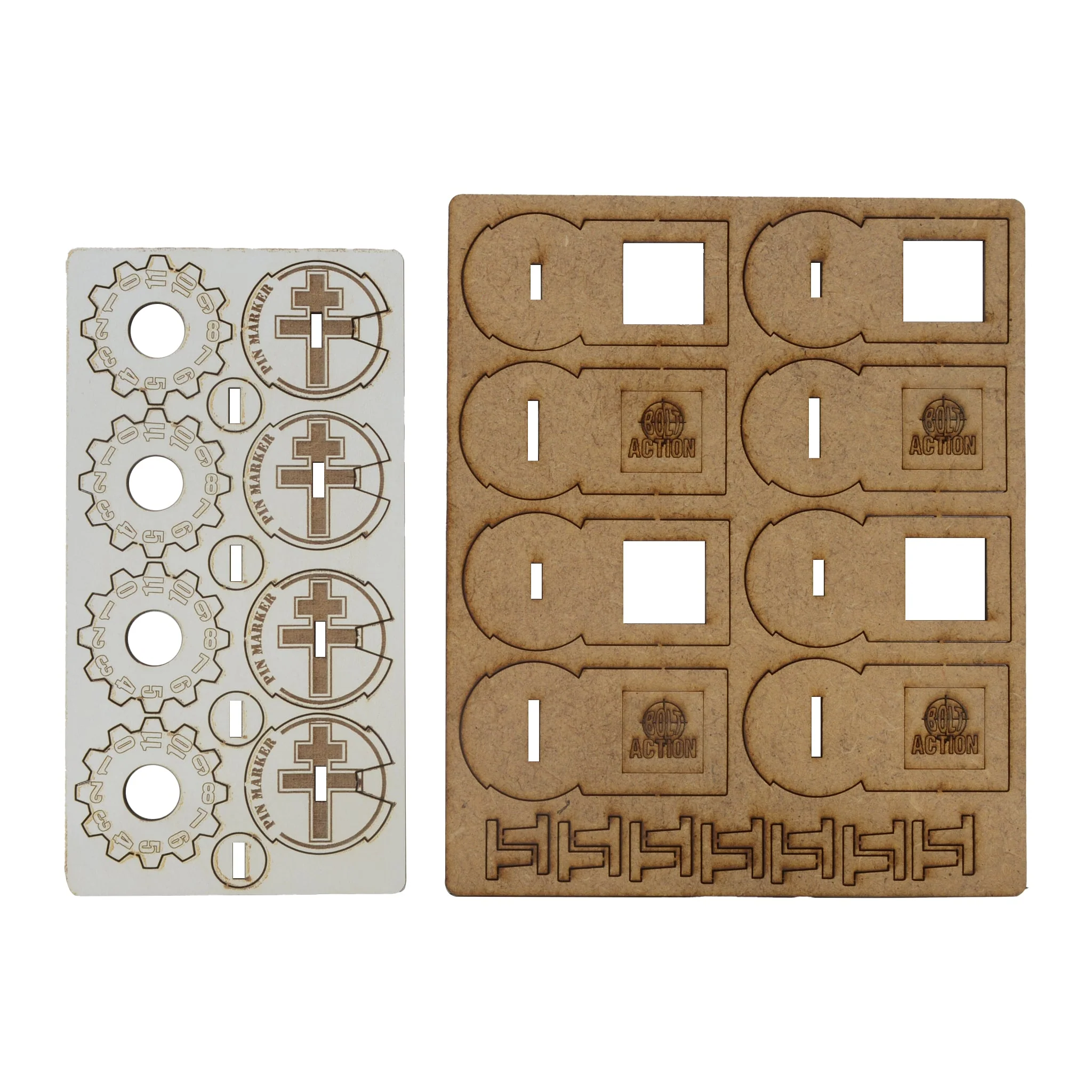 Bolt Action MDF Unit Pin Markers - Free French - Image 2
