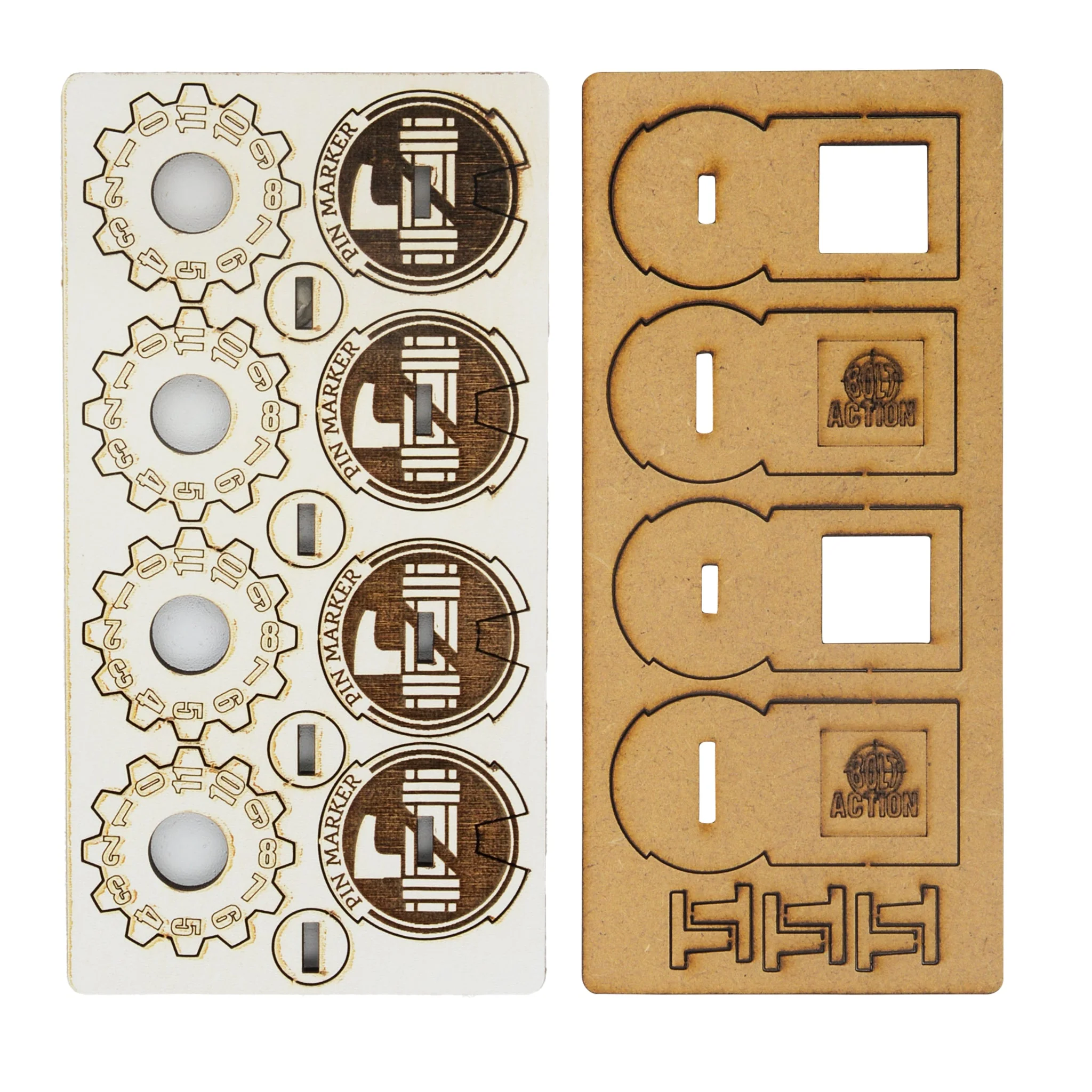 Bolt Action MDF Unit Pin Markers - Italy - Image 2