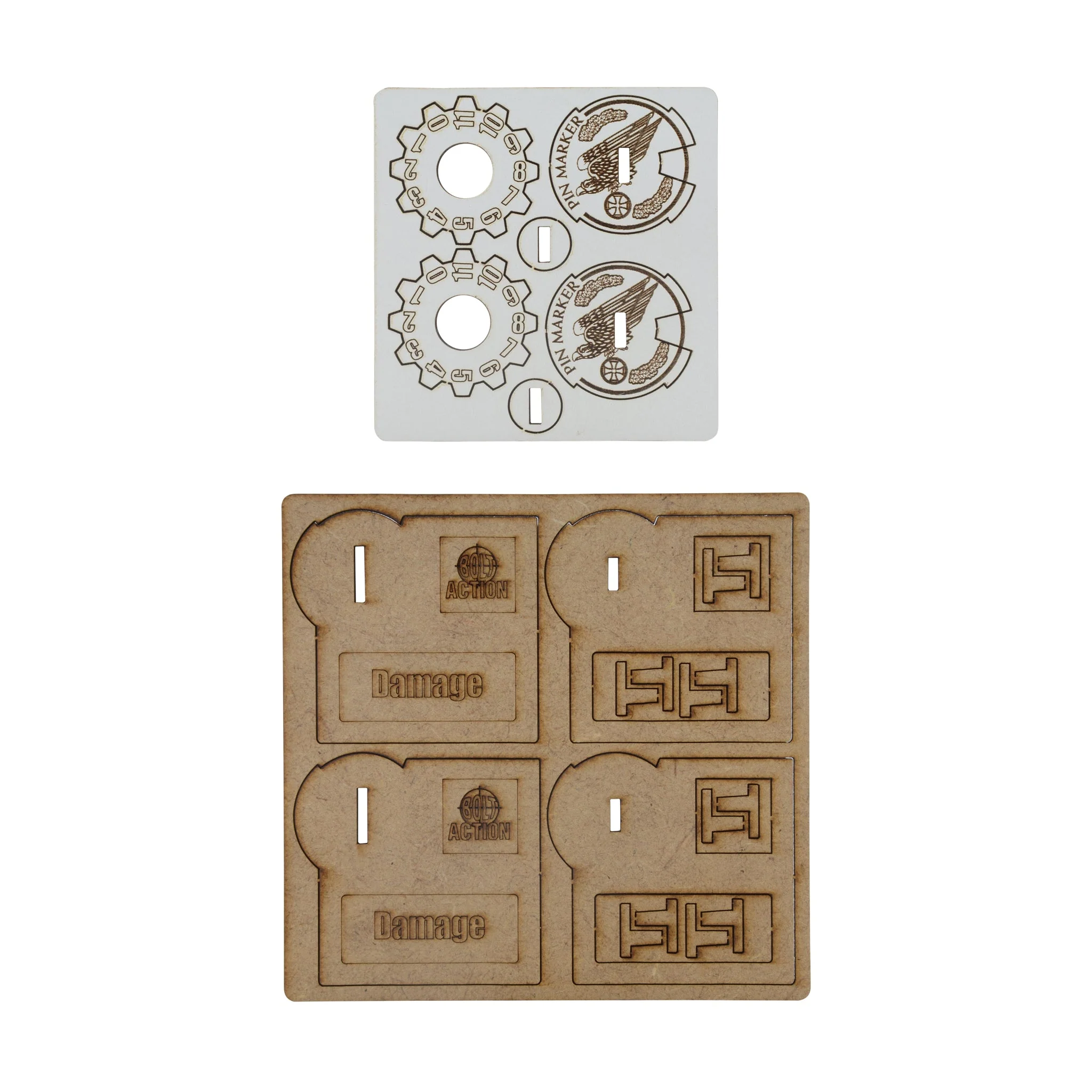 Bolt Action MDF Vehicle Pin Markers - Fallschirmjäger - Image 2
