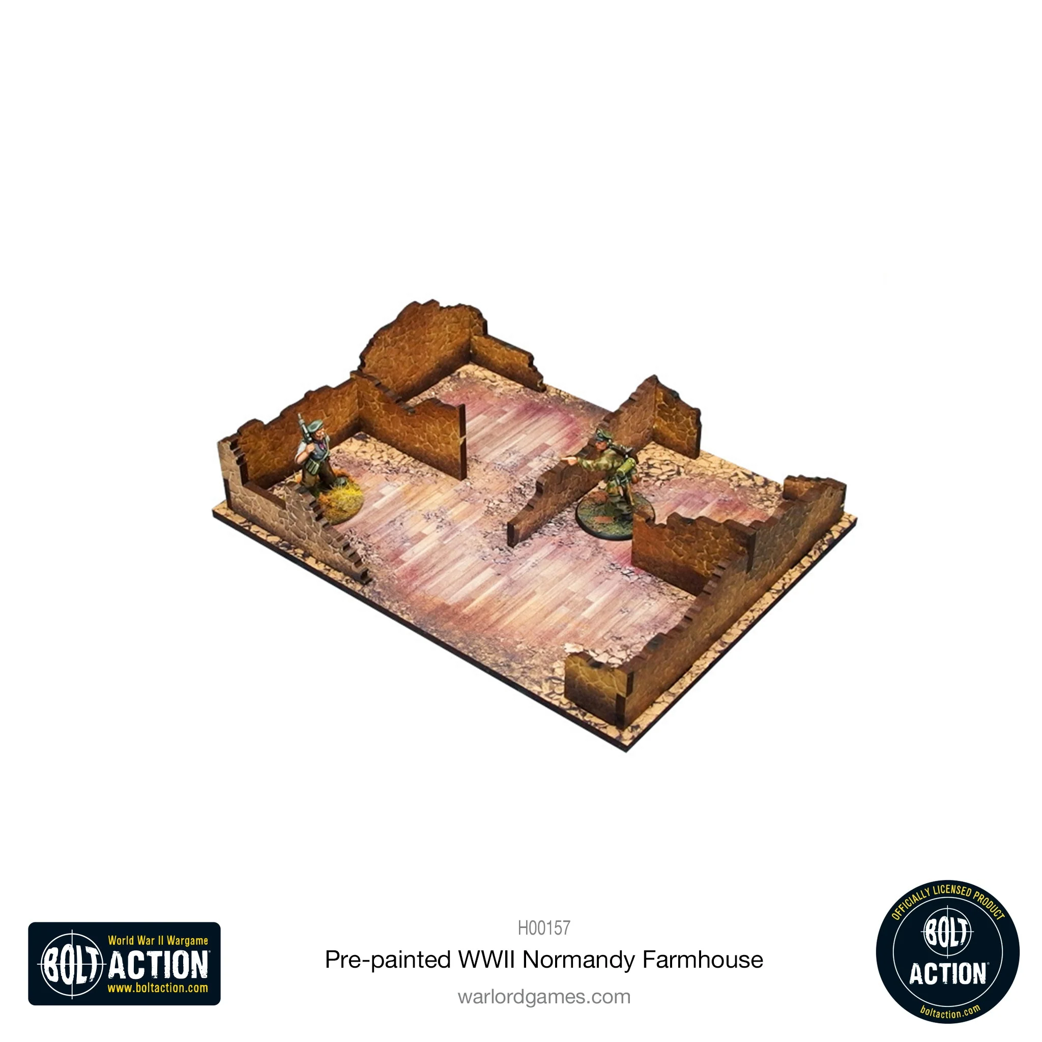 Bolt Action: Pre-painted WWII Normandy Farmhouse - Image 6