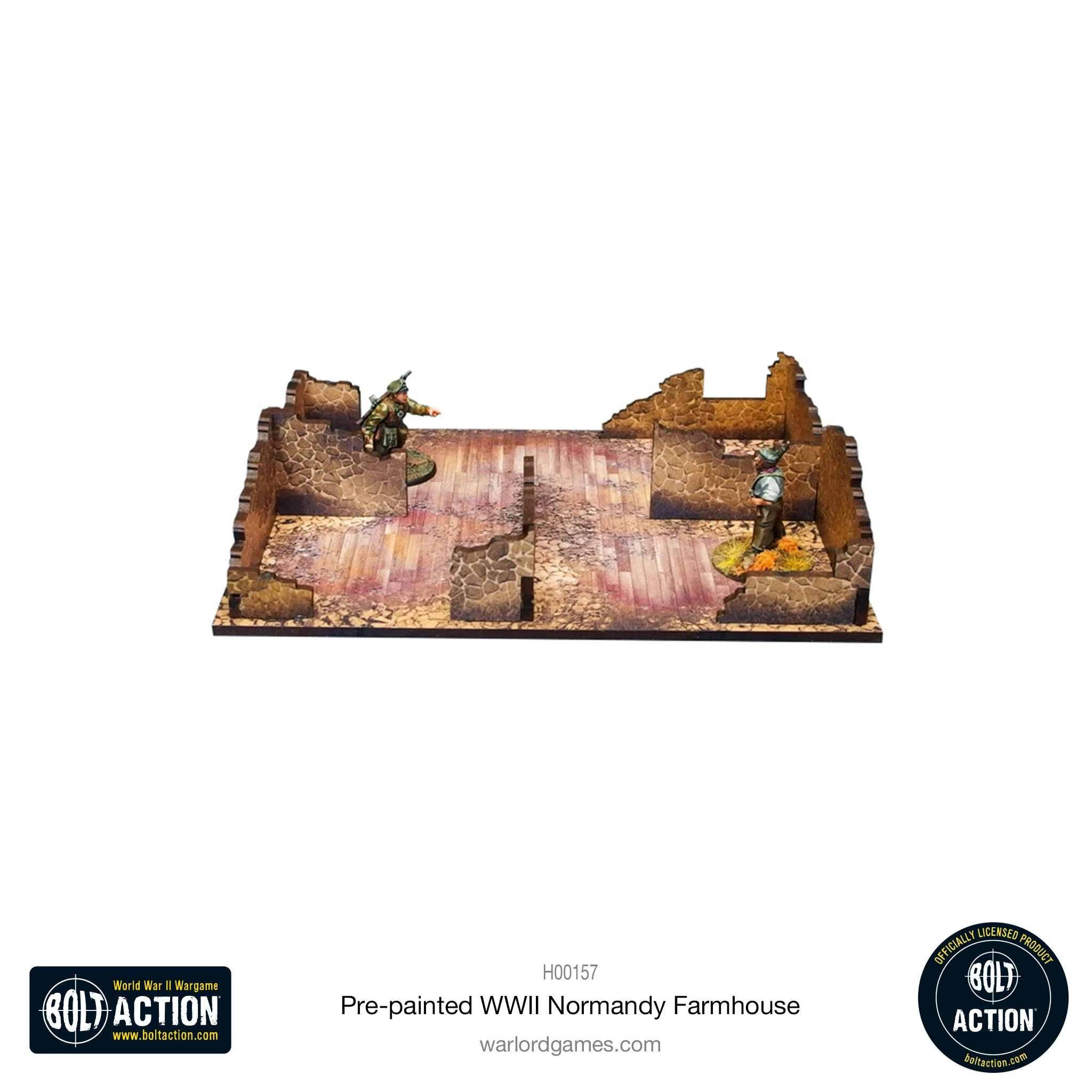 Bolt Action: Pre-painted WWII Normandy Farmhouse - Image 7