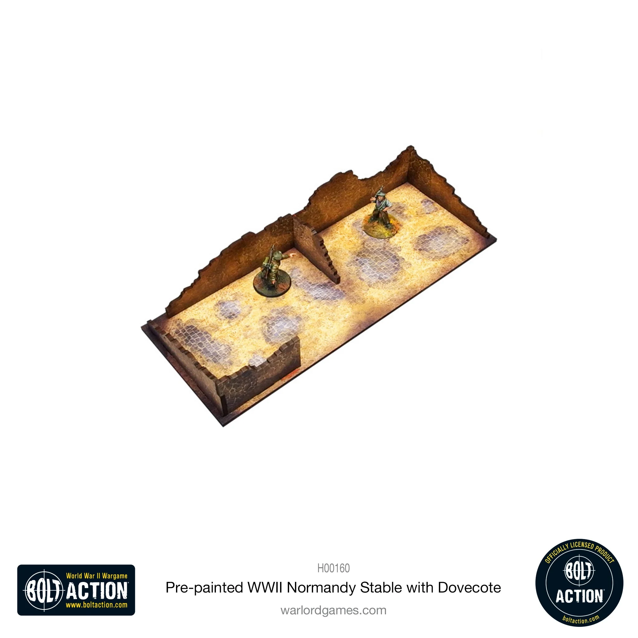 Bolt Action: Pre-painted WWII Normandy Stable with Dovecote - Image 6