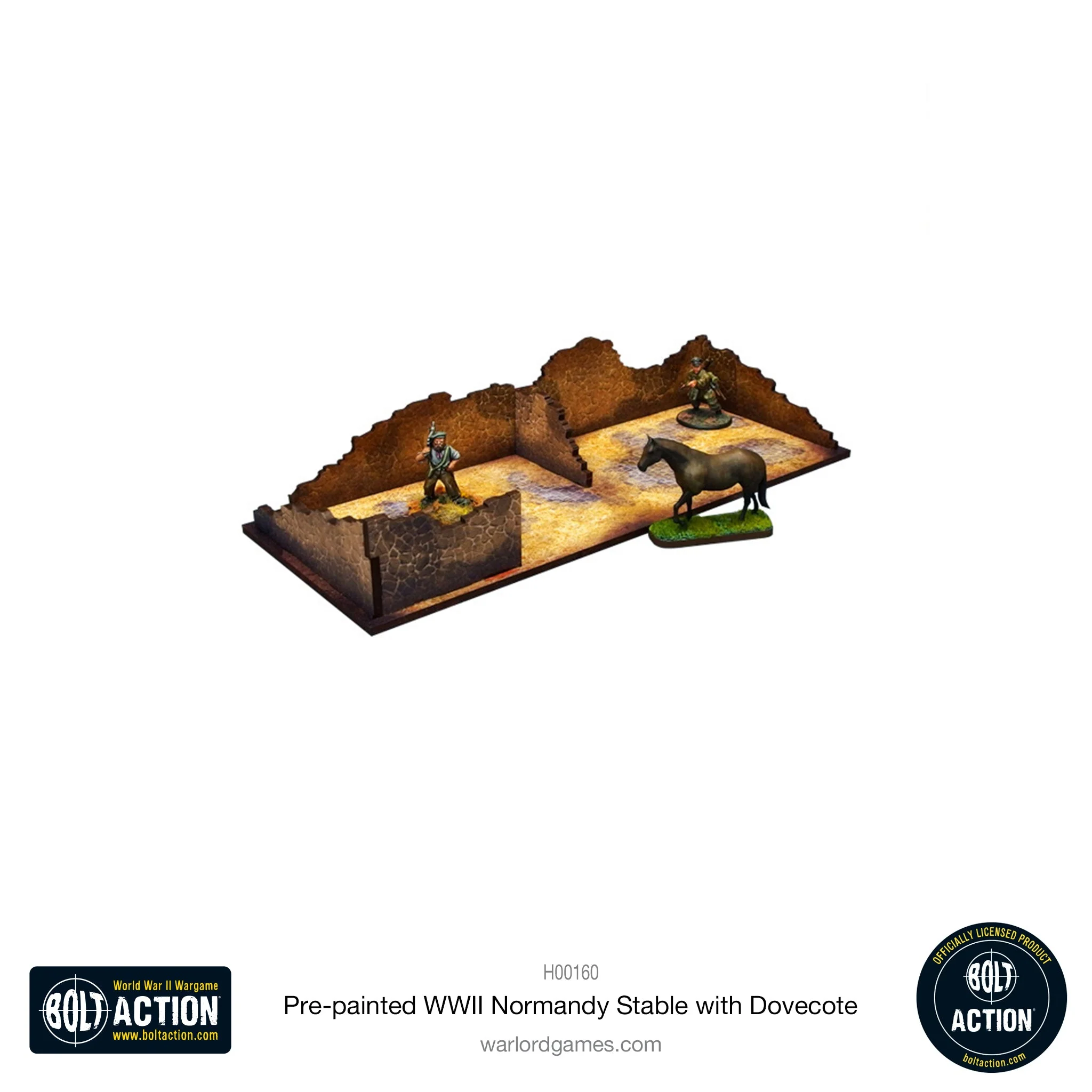 Bolt Action: Pre-painted WWII Normandy Stable with Dovecote - Image 7