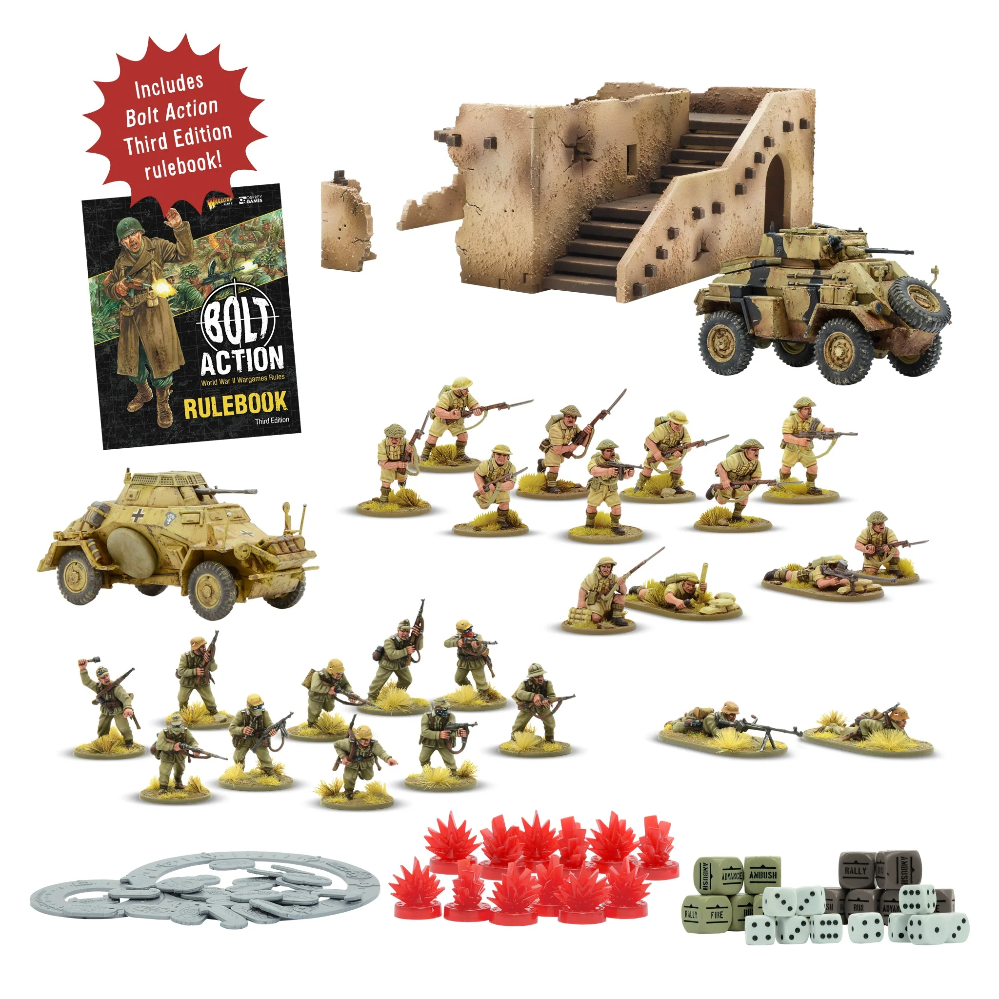Bolt Action Starter Set – Gentleman's War - Desert Fox Bundle - Image 2