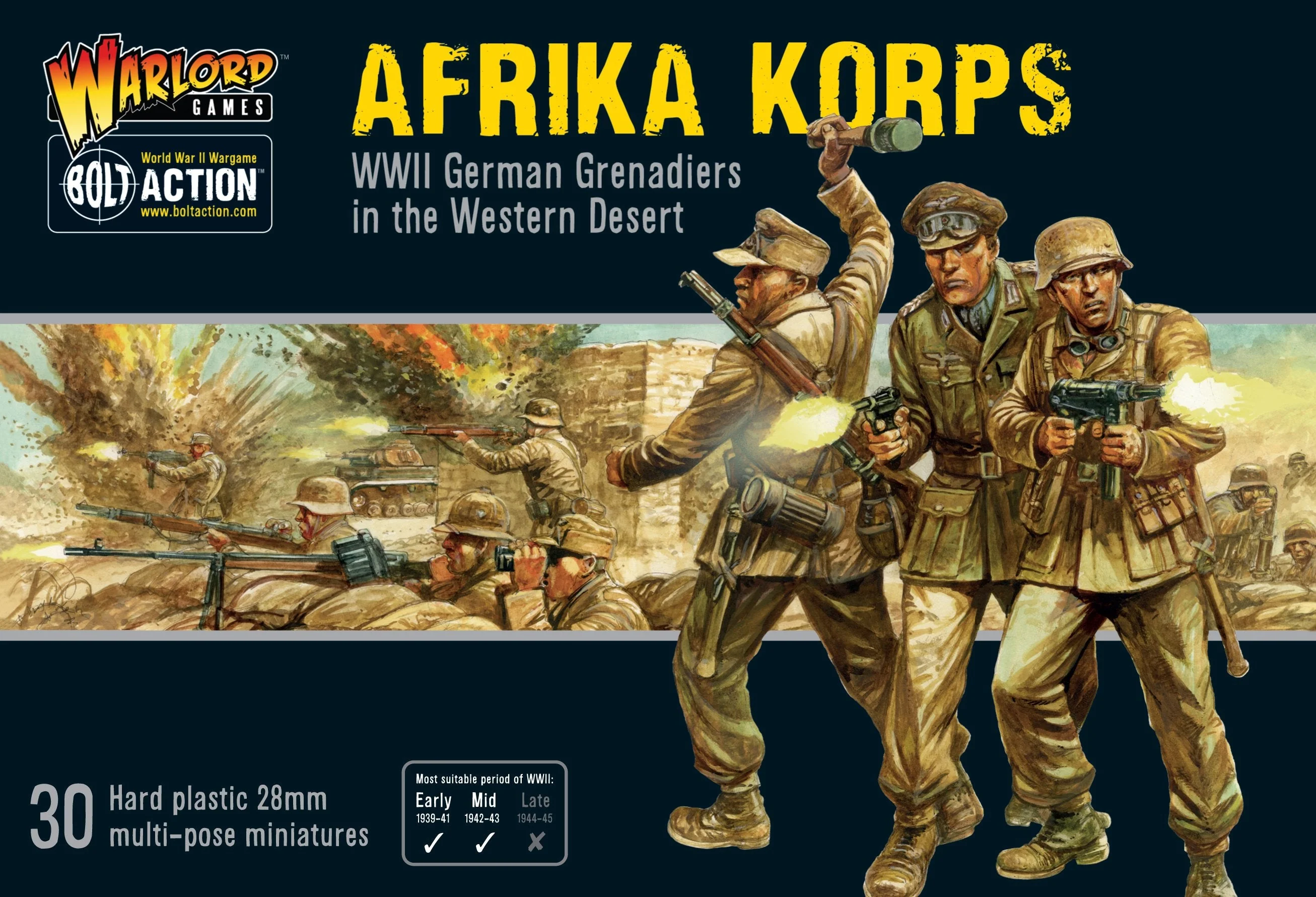 Bolt Action Starter Set – Gentleman's War - Desert Fox Bundle - Image 6