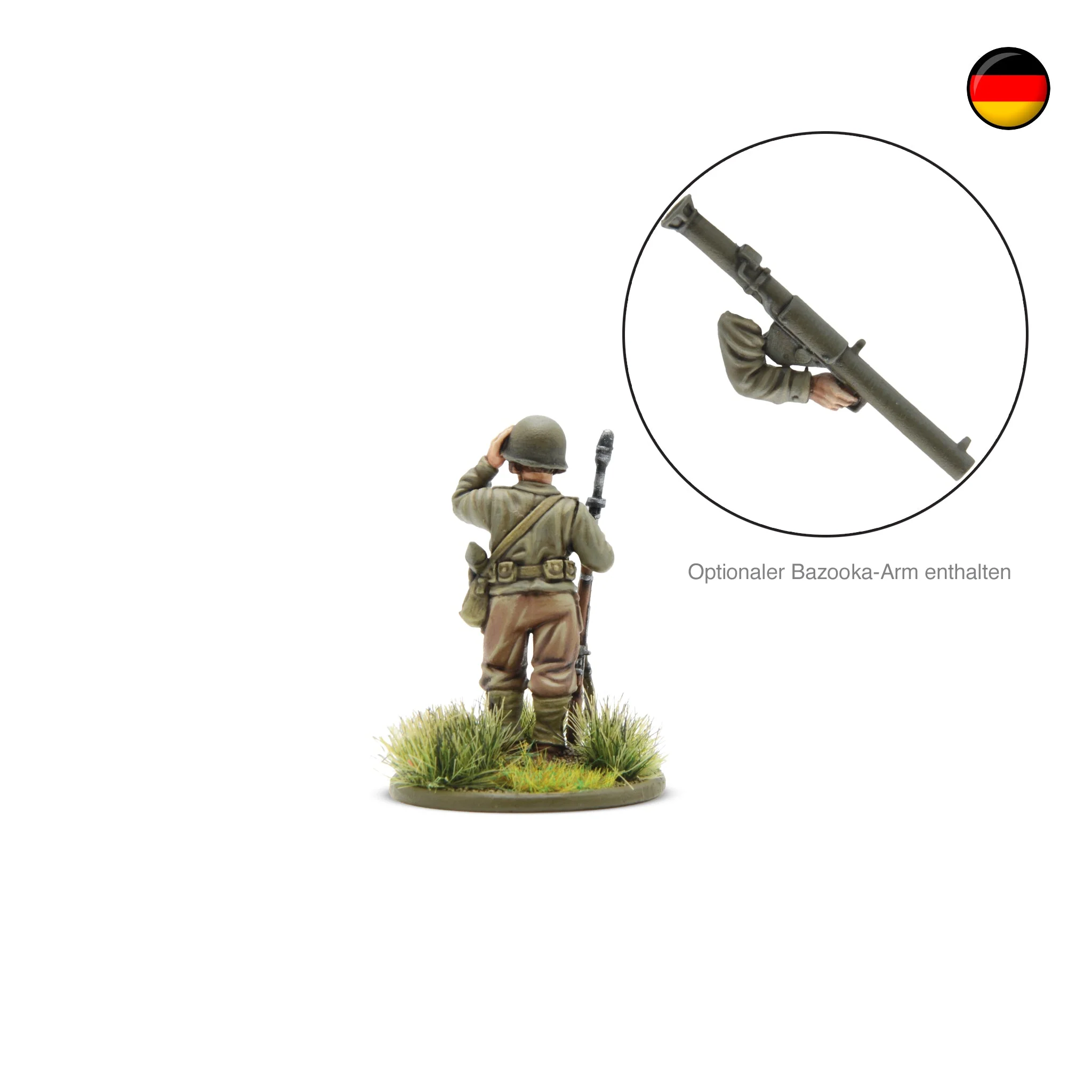 Bolt Action: Third Edition Rulebook (German) with Francis S. Currey special miniature - Image 3