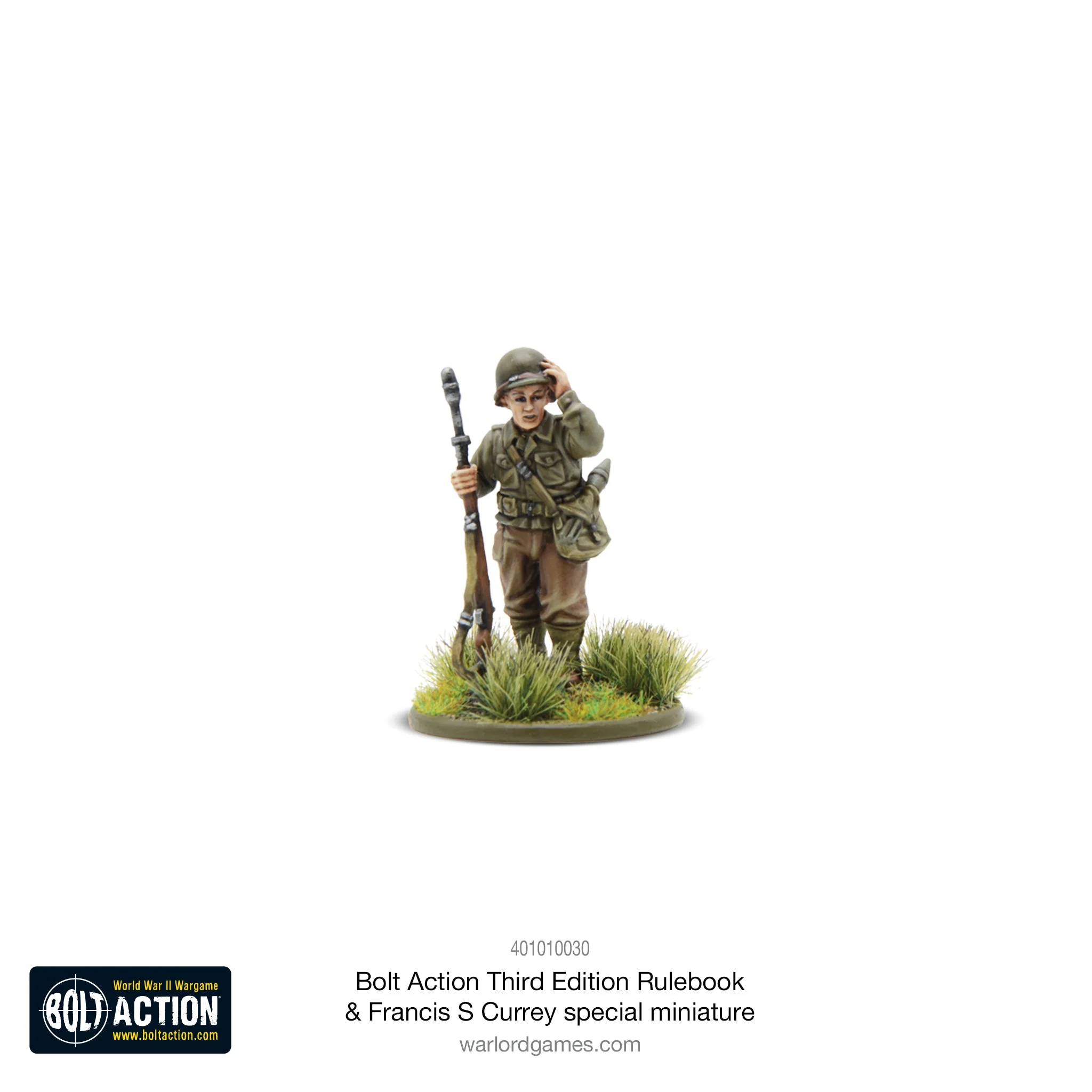 Bolt Action: Third Edition Rulebook with Francis S. Currey Special Miniature - Image 3