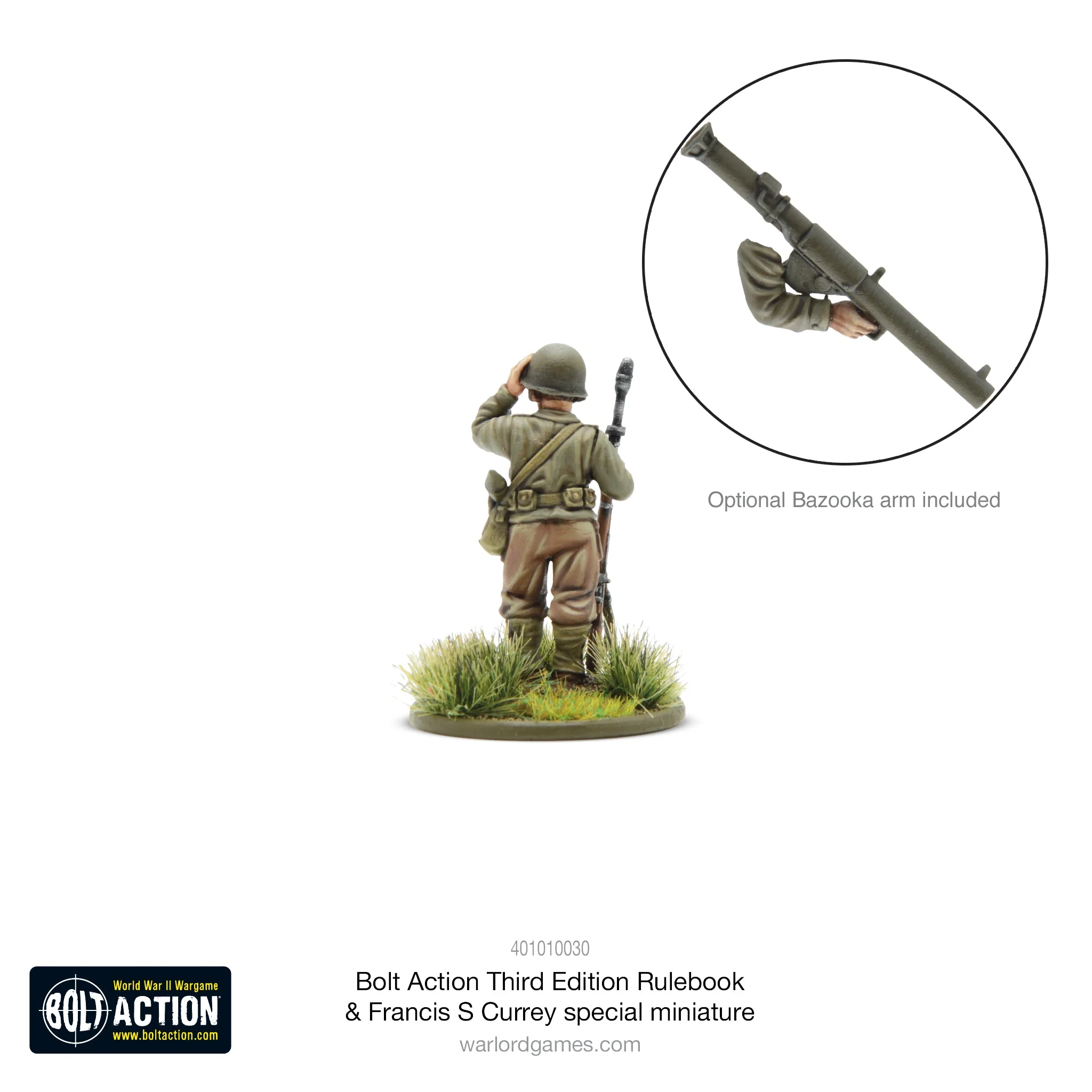 Bolt Action: Third Edition Rulebook with Francis S. Currey Special Miniature - Image 4