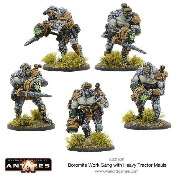 Boromite Work Gang with Heavy Tractor Mauls - Image 2