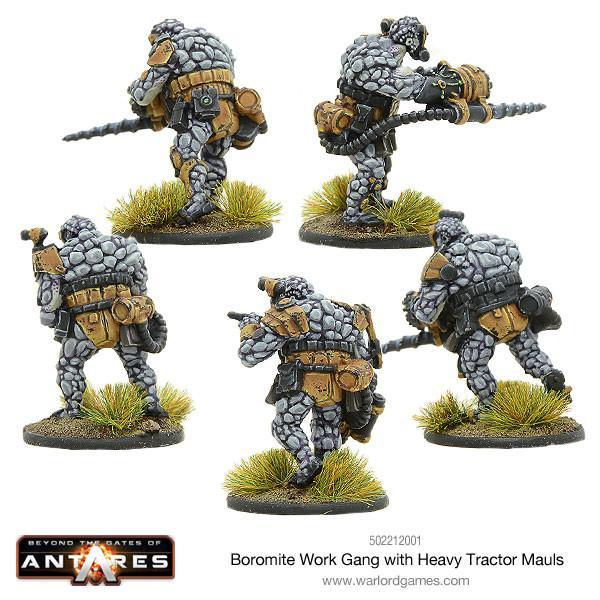 Boromite Work Gang with Heavy Tractor Mauls - Image 3