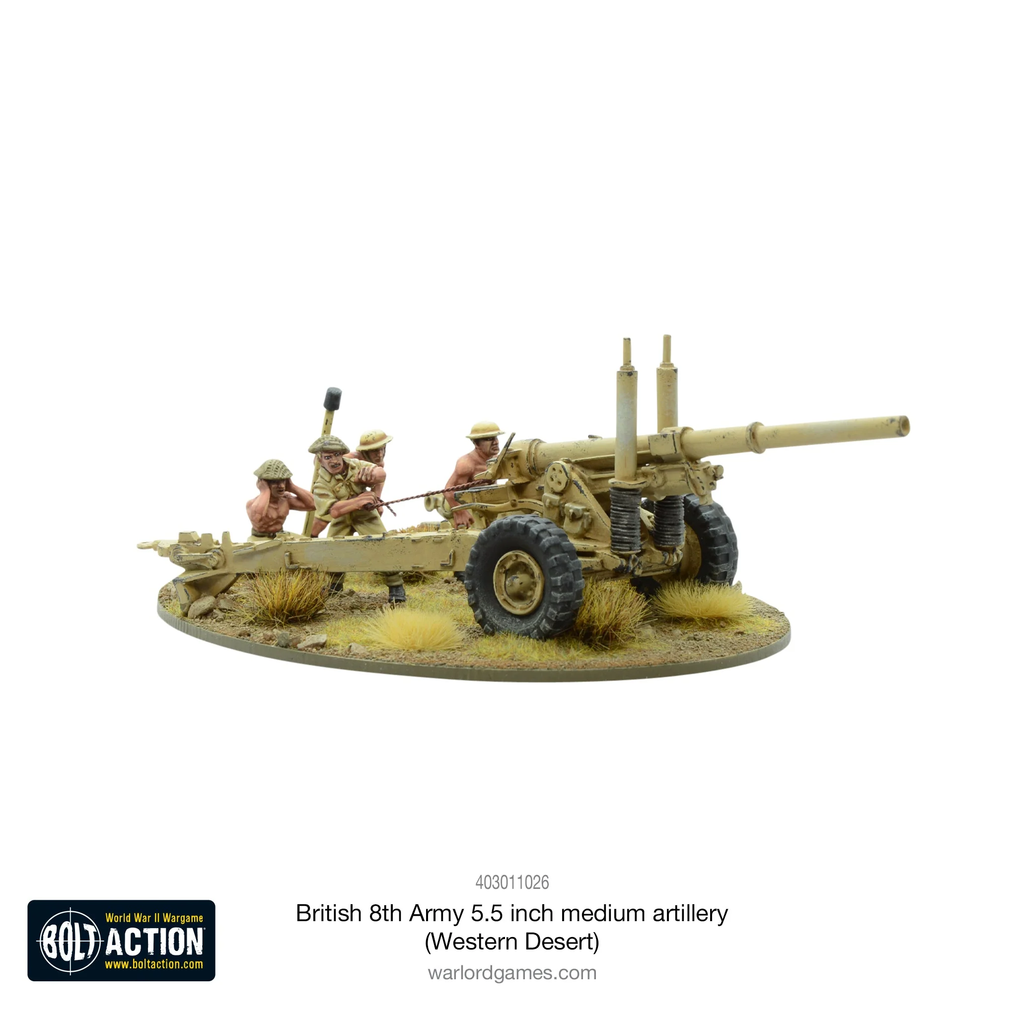 British 8th Army 5.5 inch medium artillery (Western Desert) - Image 2
