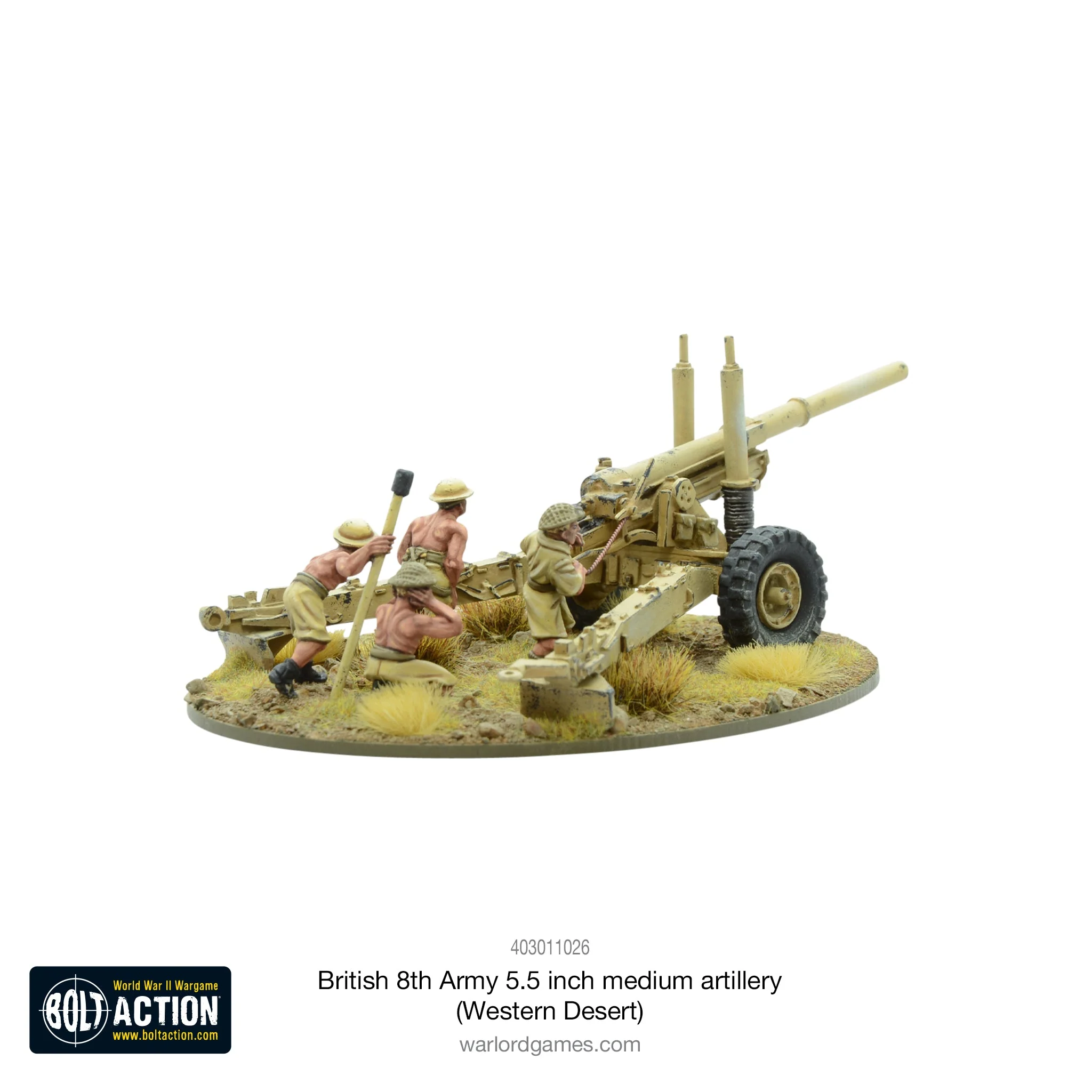 British 8th Army 5.5 inch medium artillery (Western Desert) - Image 5