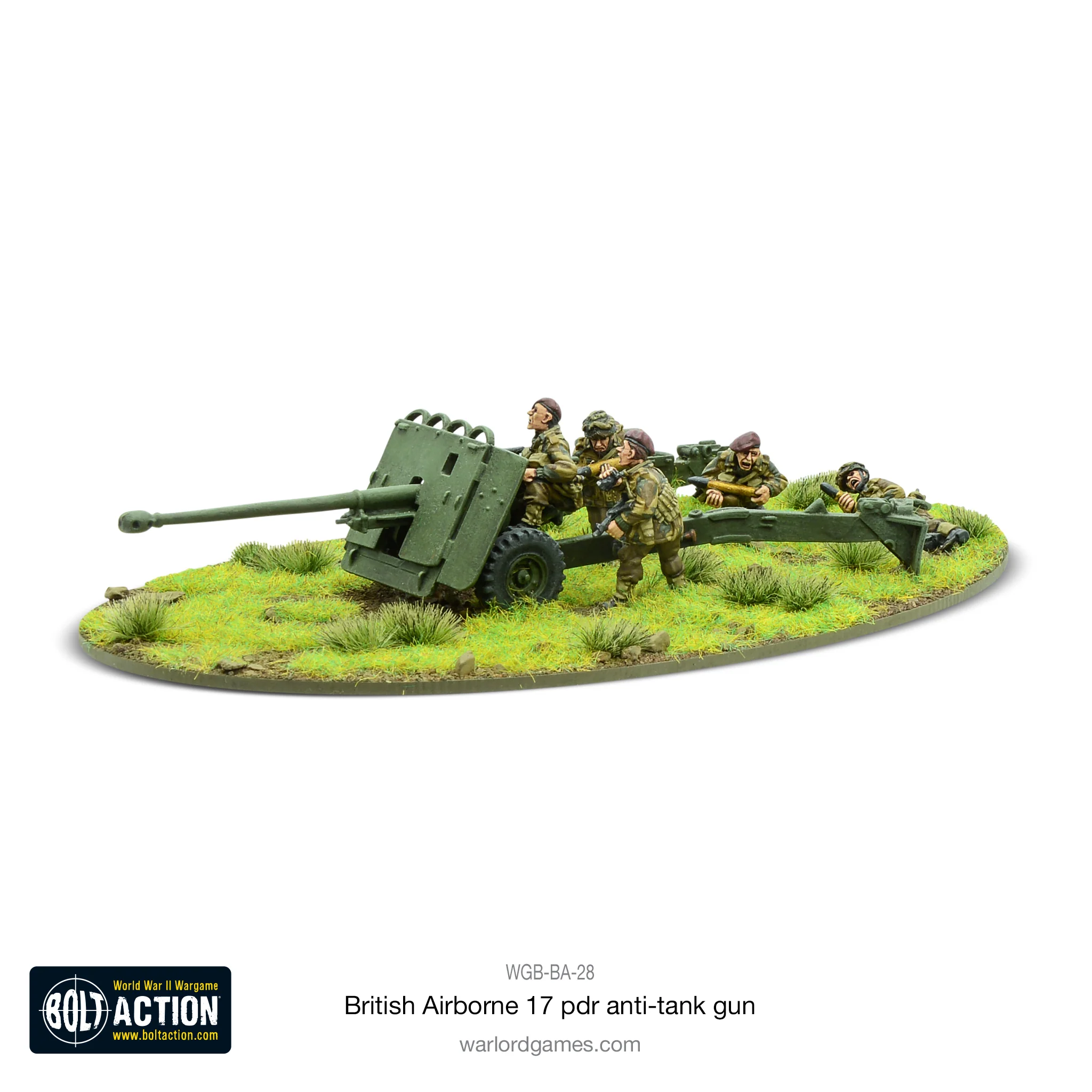 British Airborne 17 pdr anti-tank gun - Image 2