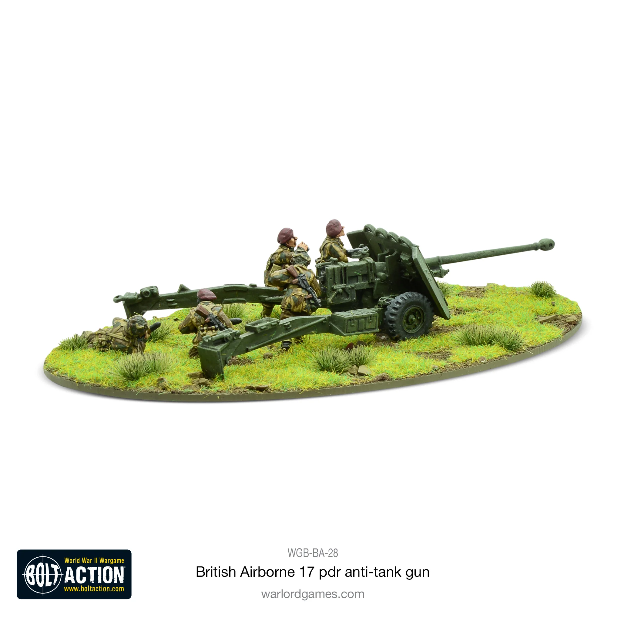 British Airborne 17 pdr anti-tank gun - Image 3
