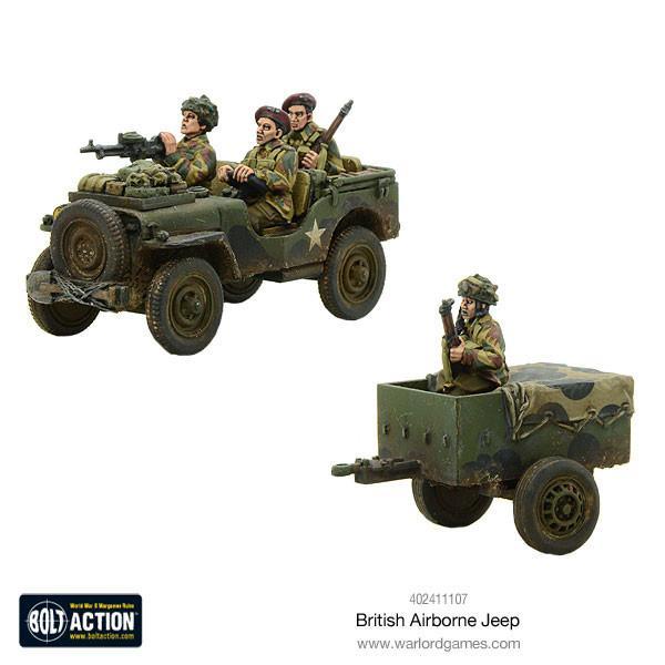 British Airborne Jeep & Trailer - Image 2
