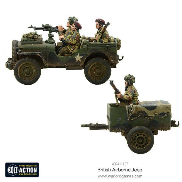 British Airborne Jeep & Trailer - Image 3