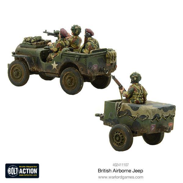 British Airborne Jeep & Trailer - Image 4