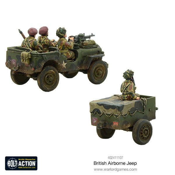 British Airborne Jeep & Trailer - Image 5