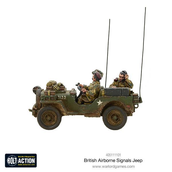 British Airborne Signals Jeep - Image 2