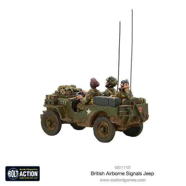 British Airborne Signals Jeep - Image 3