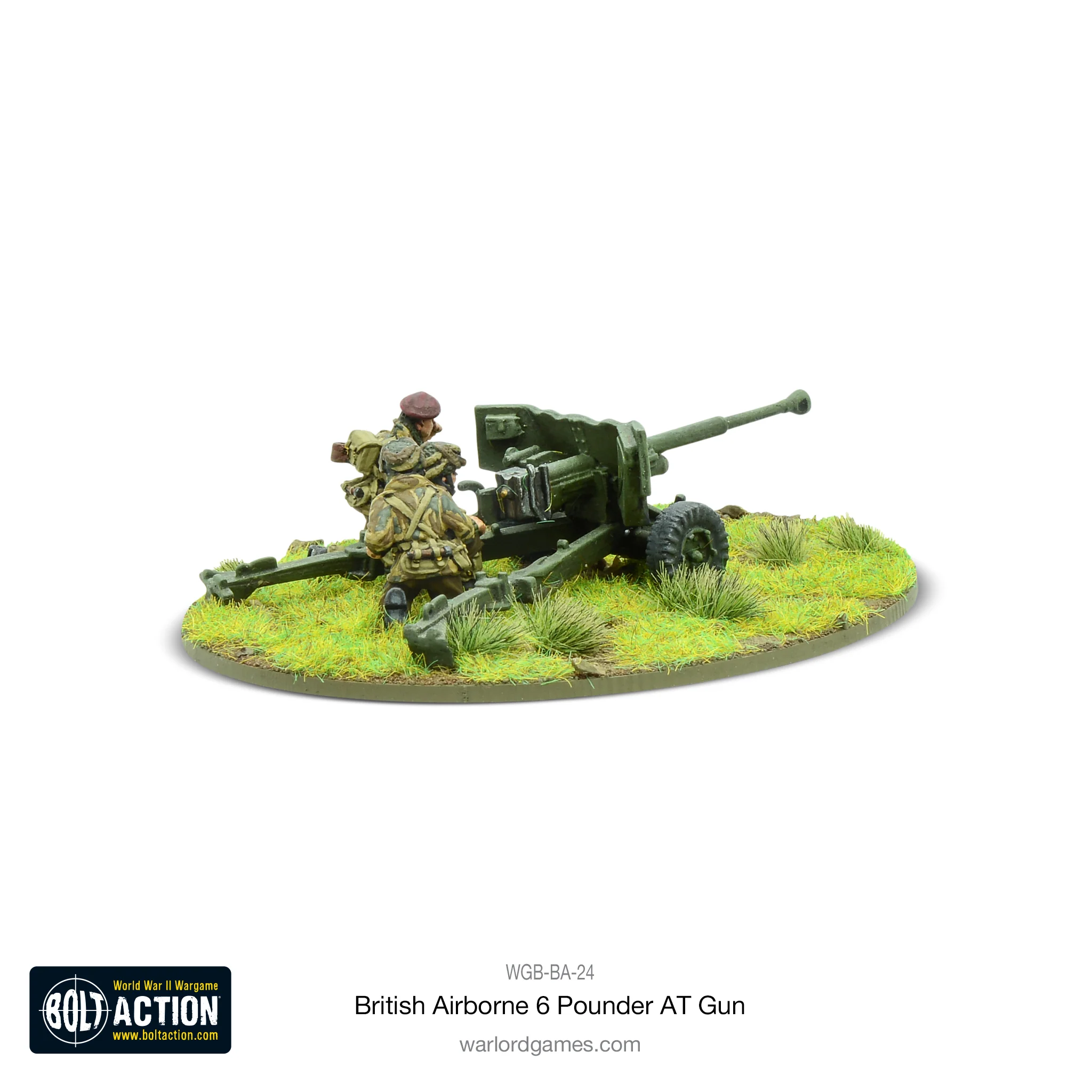 British Airborne Six Pounder AT Gun - Image 3