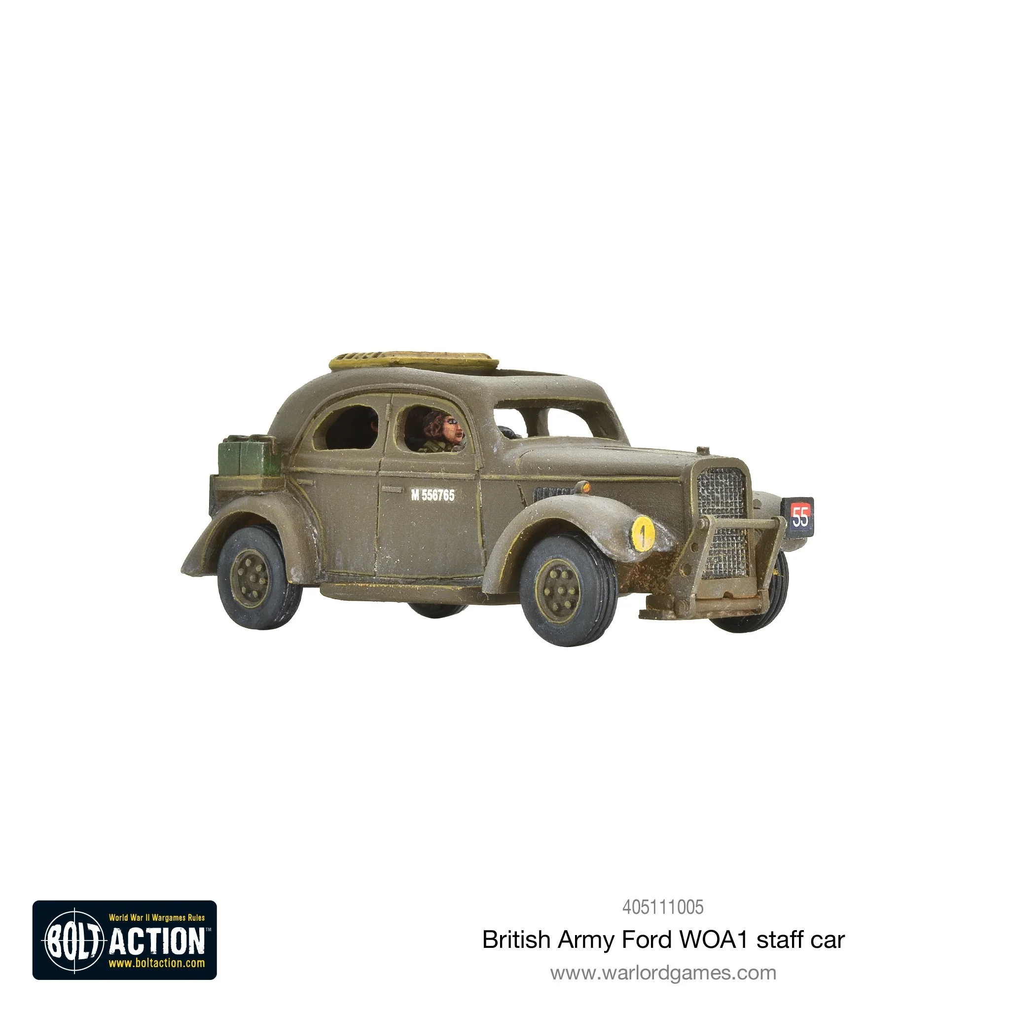 British Army Ford WOA1 staff car - Image 2