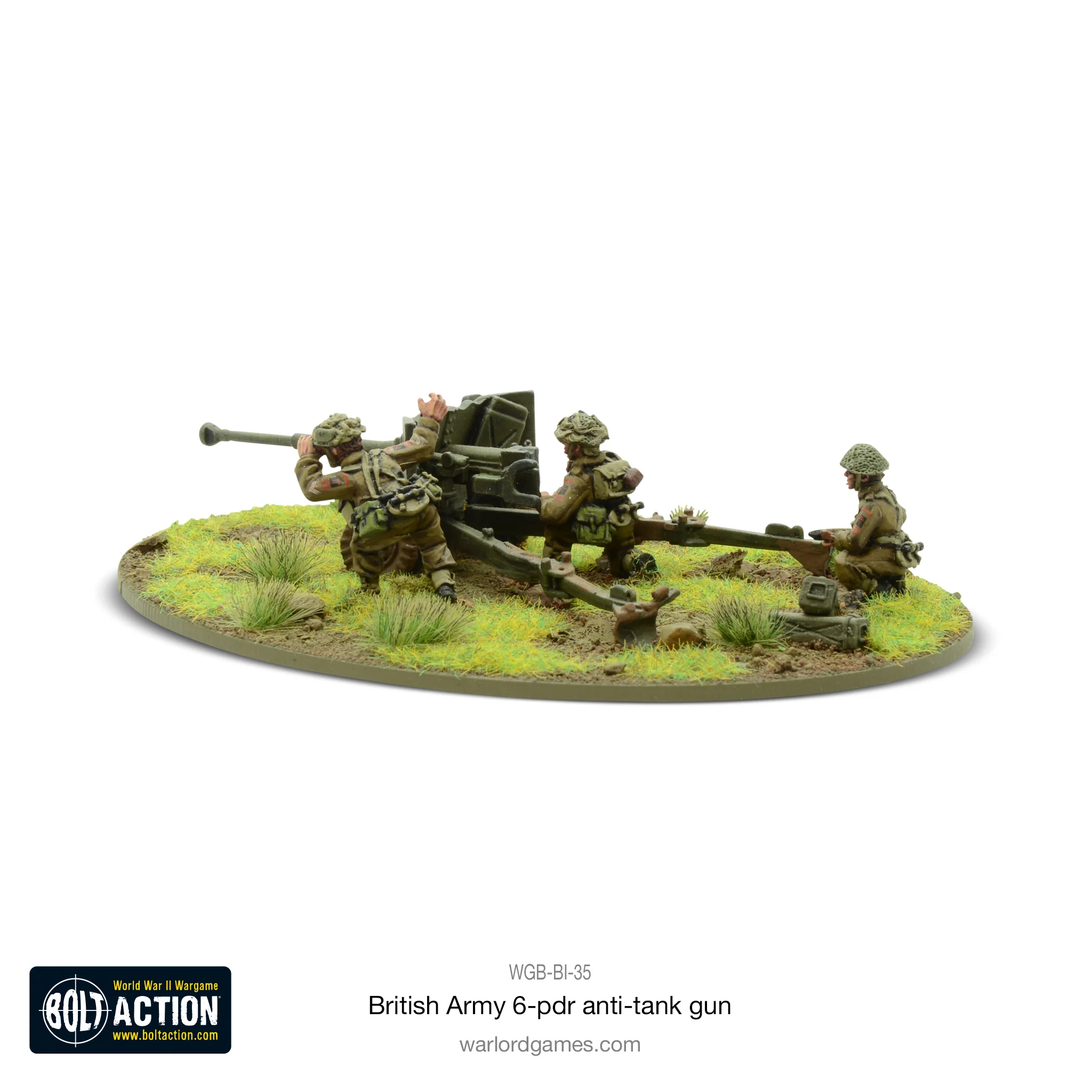 British Army Six Pounder AT Gun - Image 4