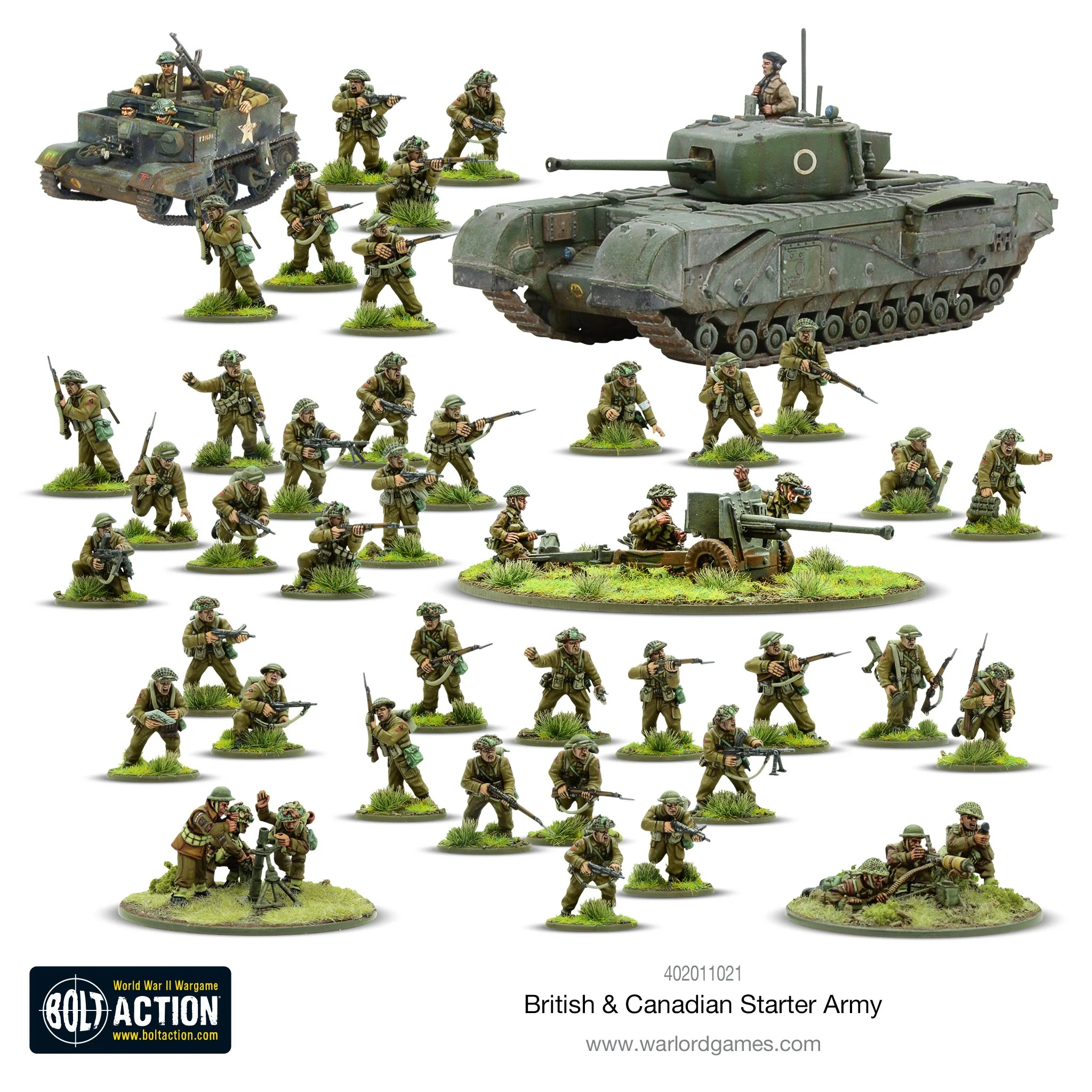 British & Canadian Army (1943-45) Starter Army - Image 2
