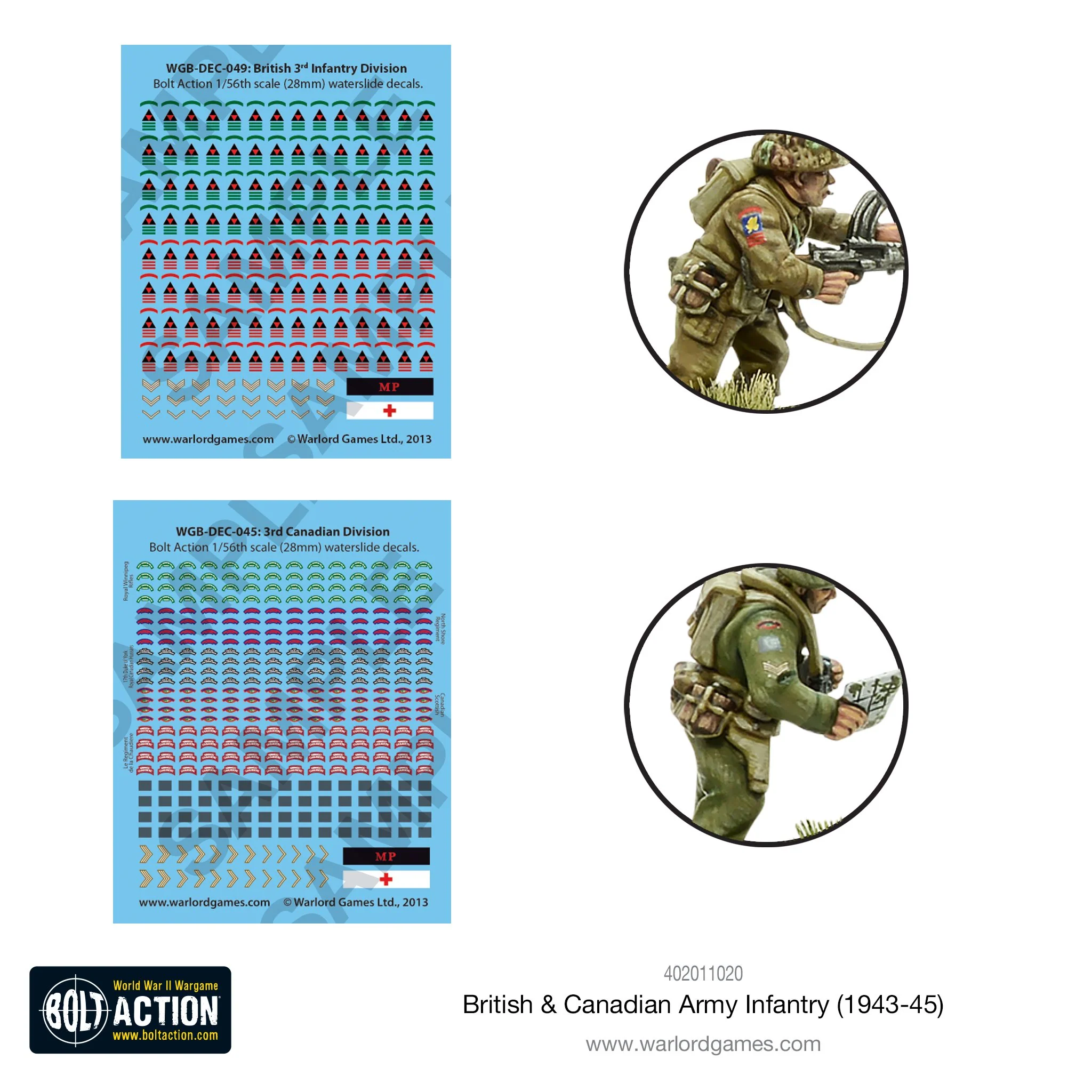 British & Canadian Army infantry (1943-45) - Image 15