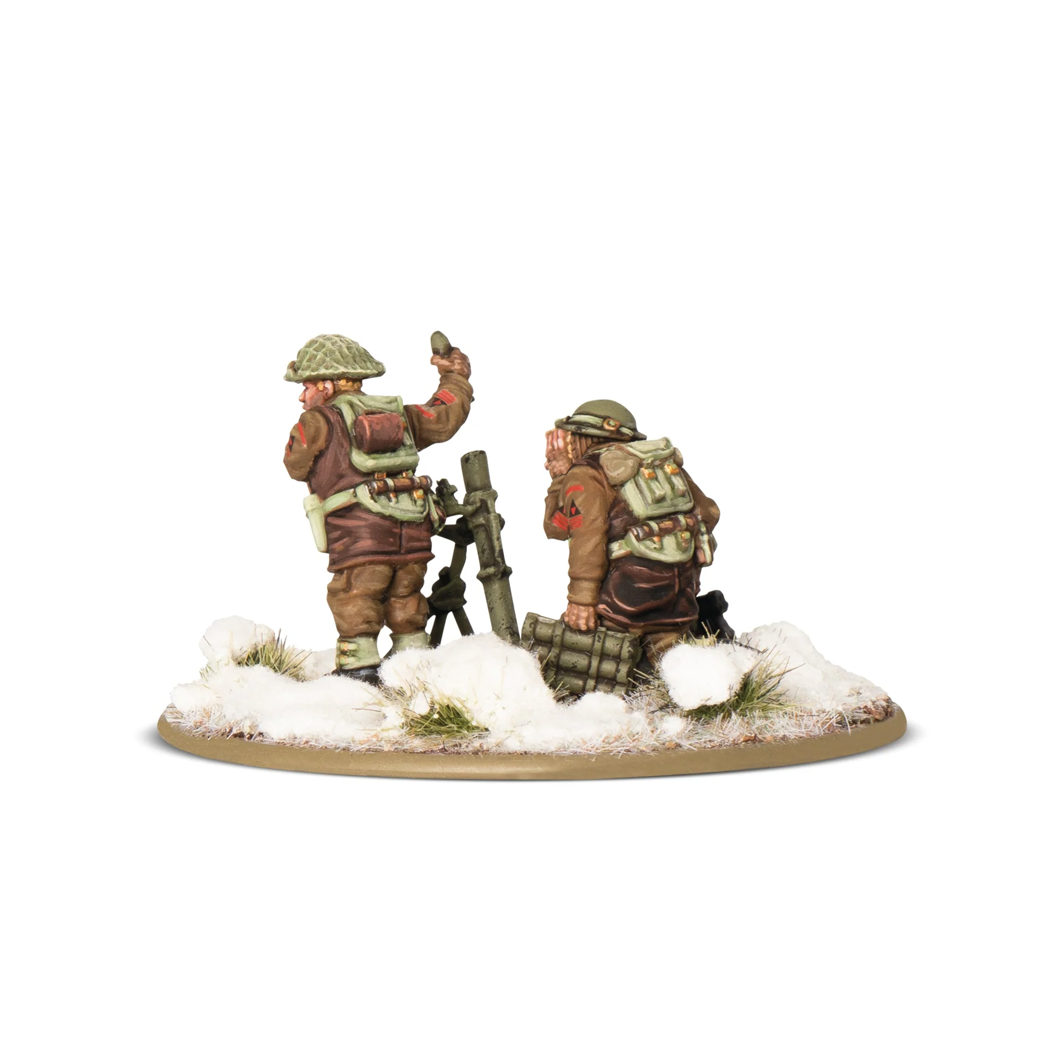 British & Canadian Infantry (Winter) Medium Mortar Team - Image 2