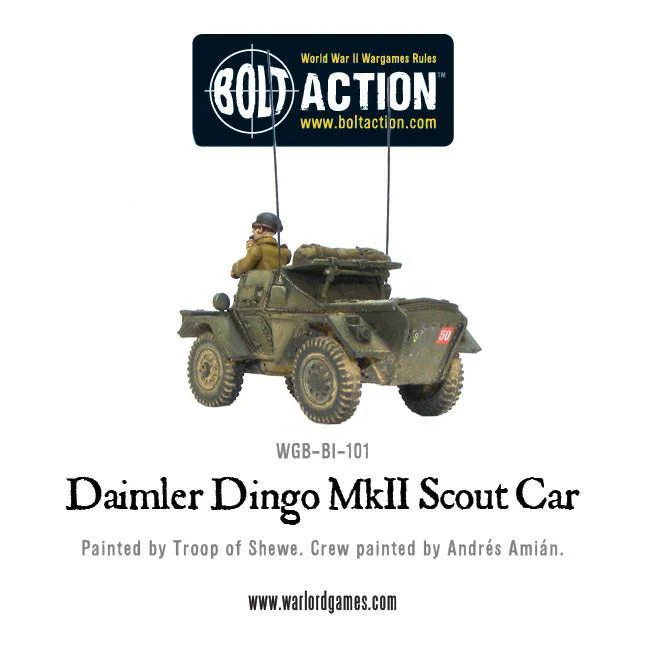 British Daimler Dingo MkII Scout Car - Image 3