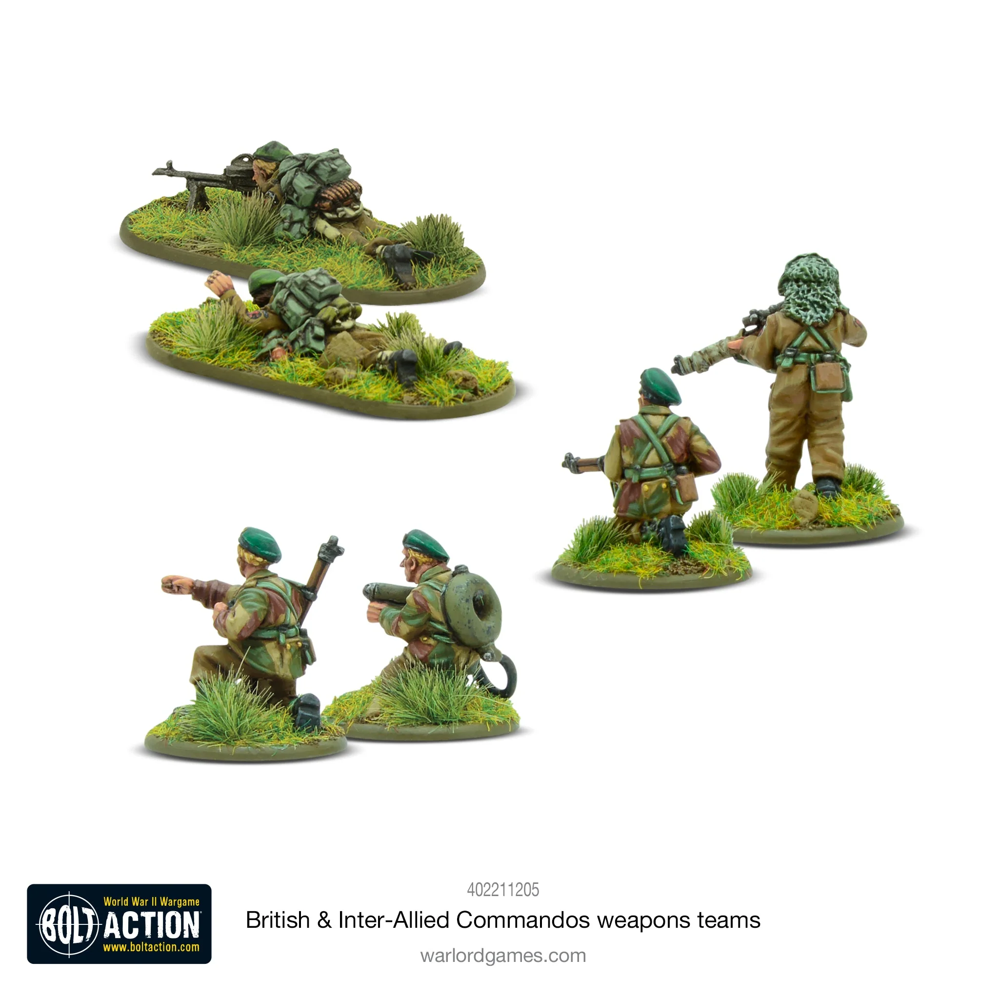 British & Inter-Allied Commandos weapons teams - Image 2