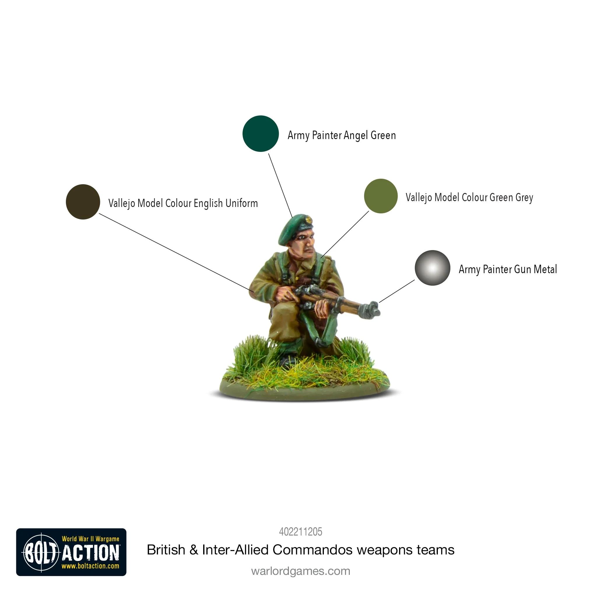 British & Inter-Allied Commandos weapons teams - Image 3